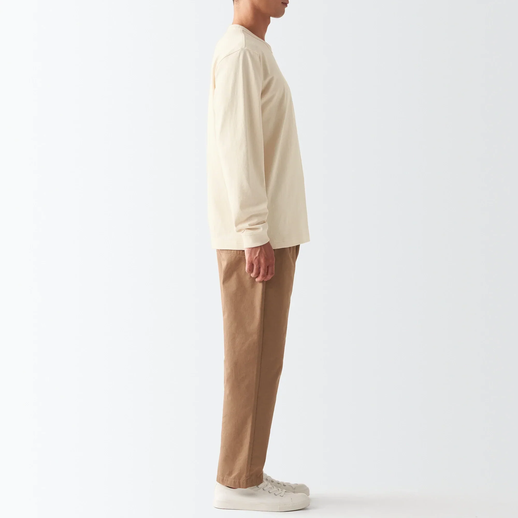 Men's Heavyweight Jersey Long Sleeve T-Shirt - Image 46