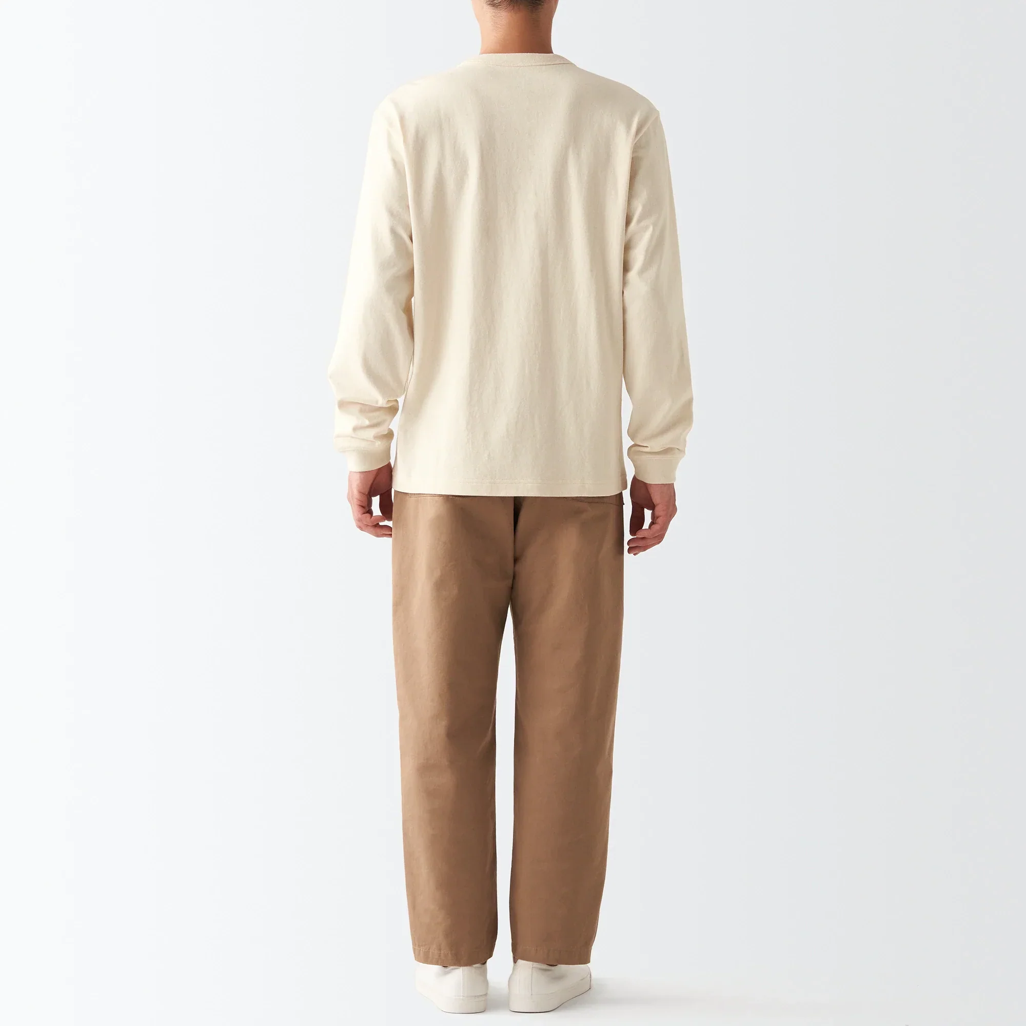 Men's Heavyweight Jersey Long Sleeve T-Shirt - Image 47