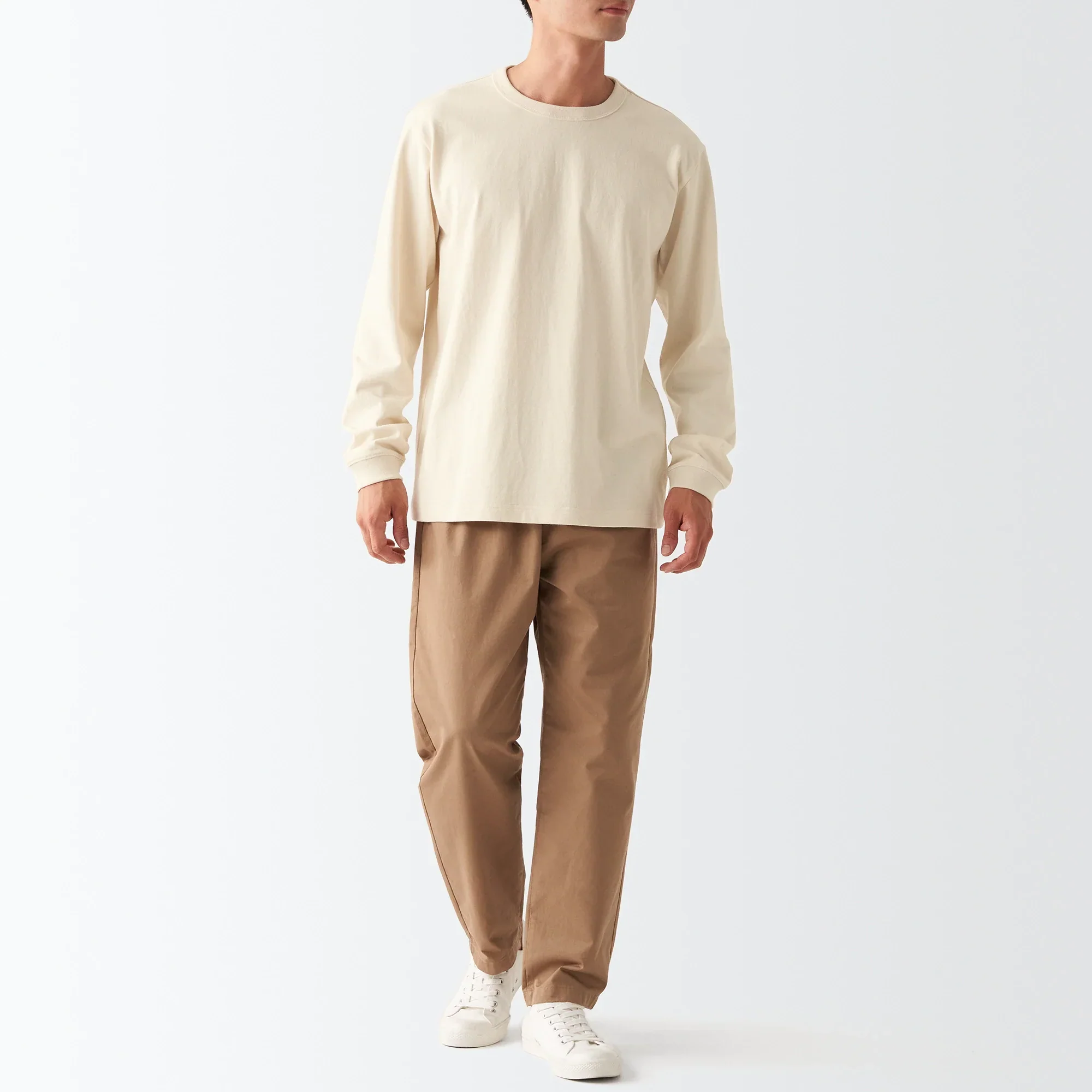 Men's Heavyweight Jersey Long Sleeve T-Shirt - Image 48