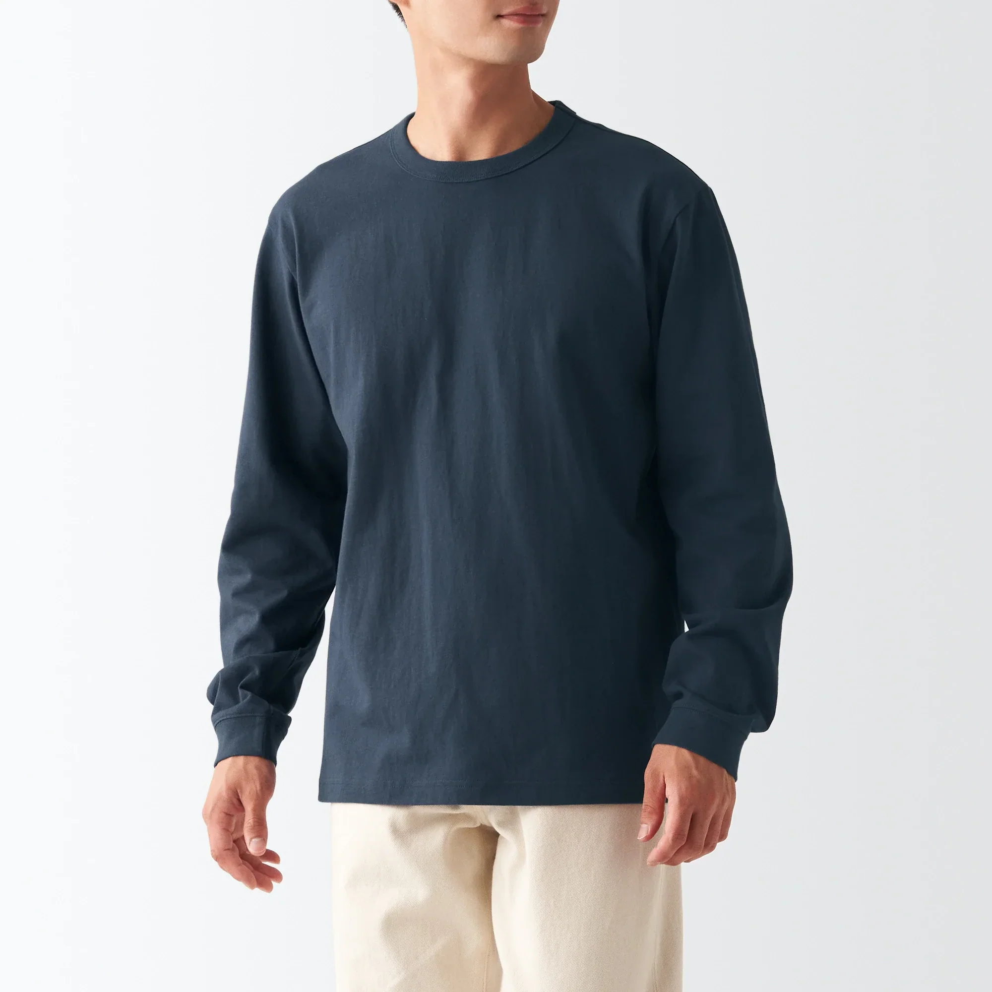 Men's Heavyweight Jersey Long Sleeve T-Shirt - Image 52