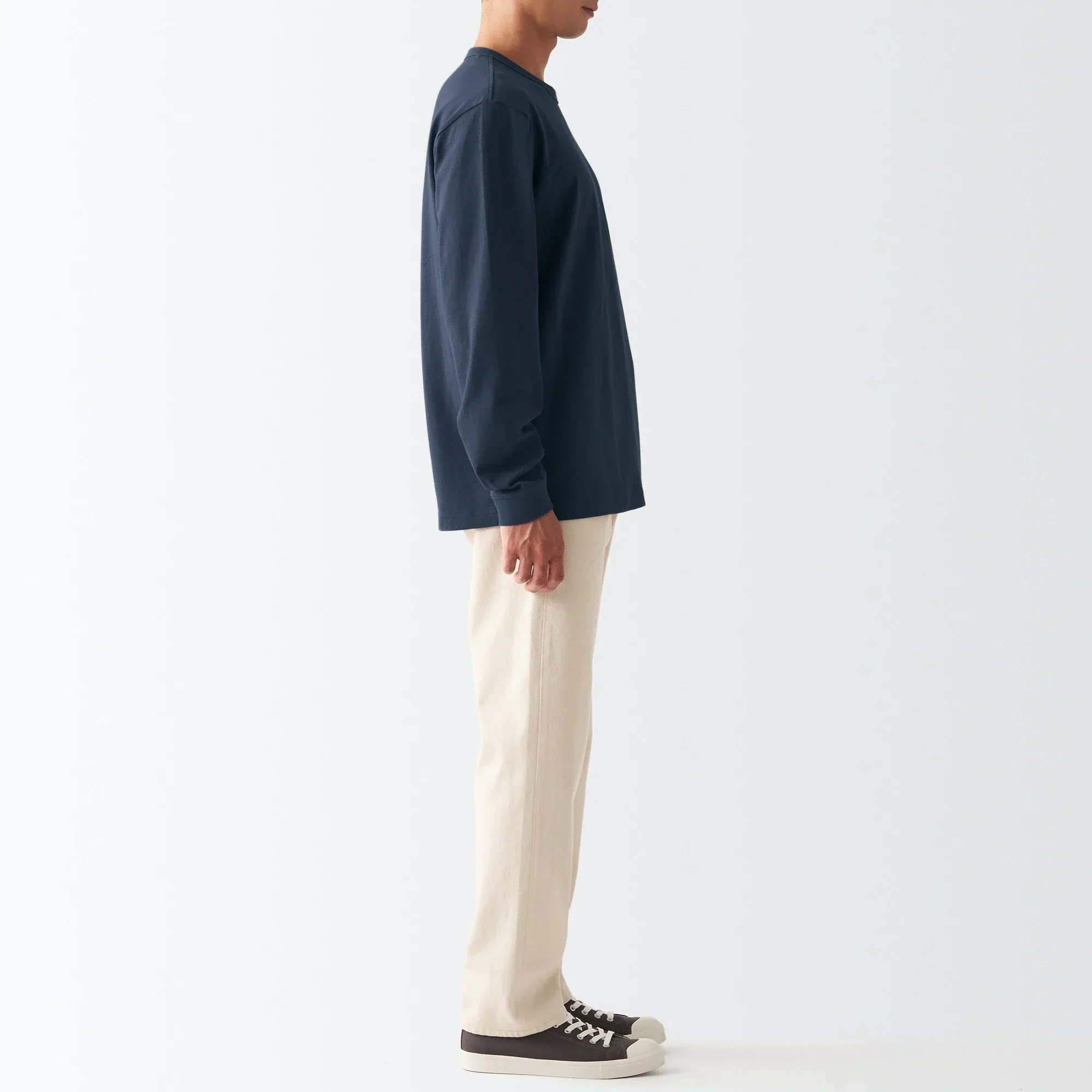 Men's Heavyweight Jersey Long Sleeve T-Shirt - Image 53