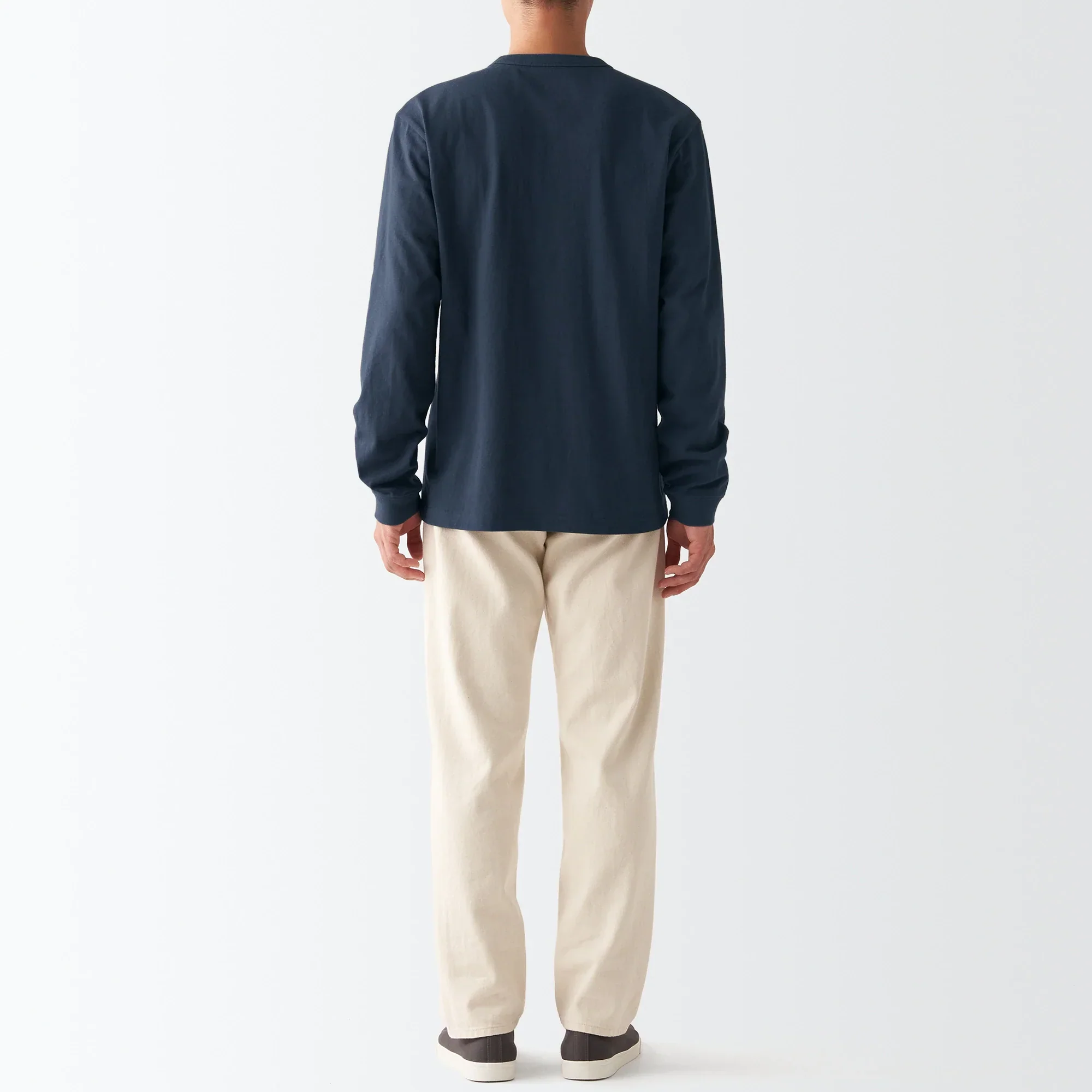 Men's Heavyweight Jersey Long Sleeve T-Shirt - Image 54