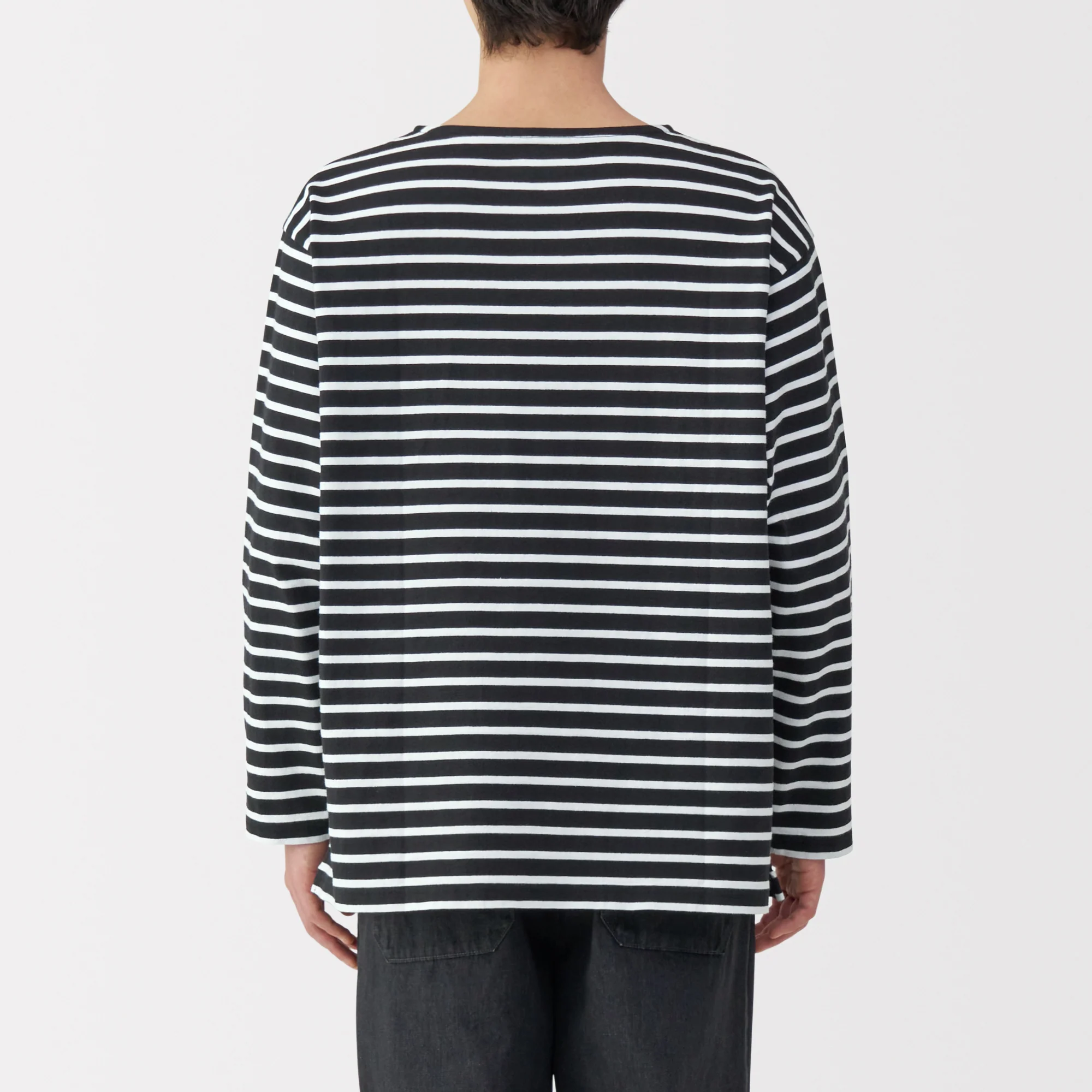 Men's Heavyweight Boatneck T-Shirt - Image 6
