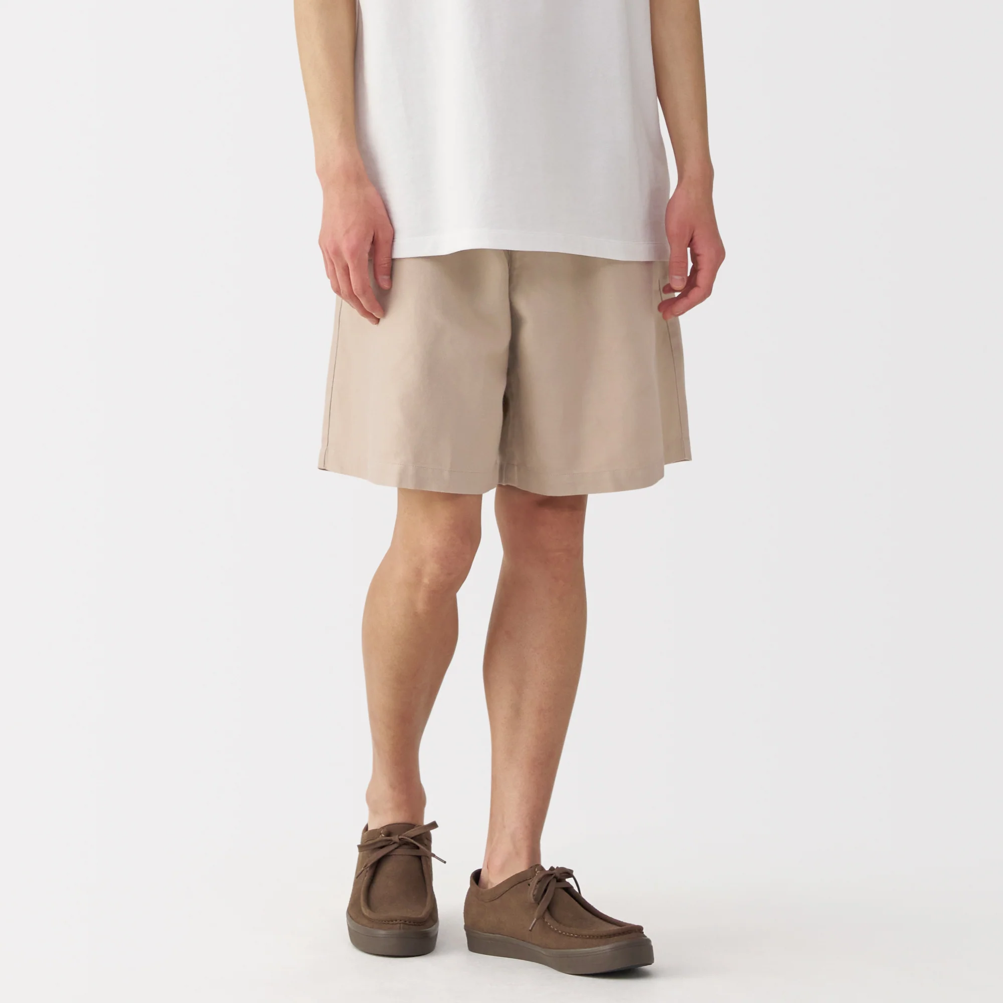 Men's Hemp Blend Twill Shorts - Image 3