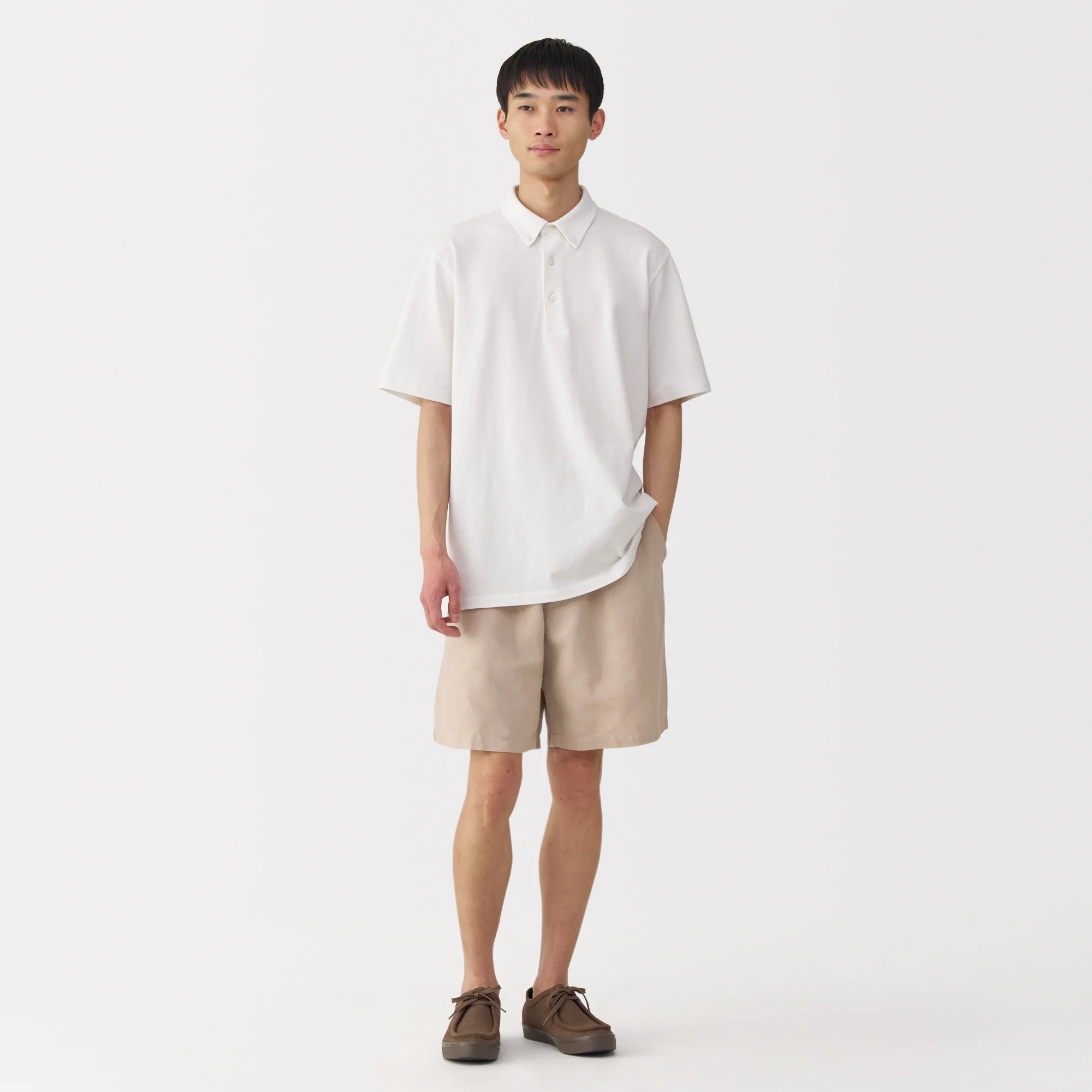 Men's Hemp Blend Twill Shorts - Image 4