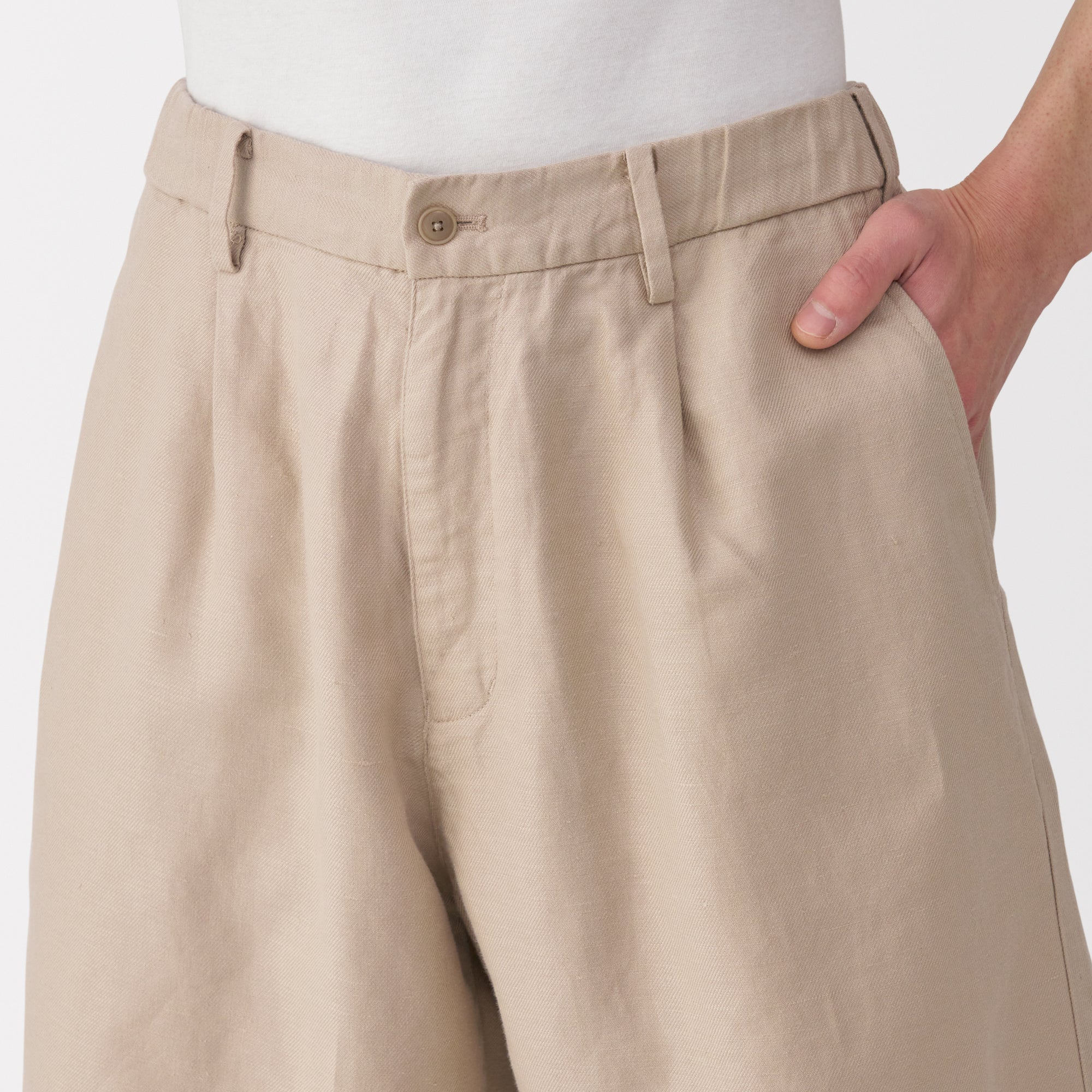 Men's Hemp Blend Twill Shorts - Image 7