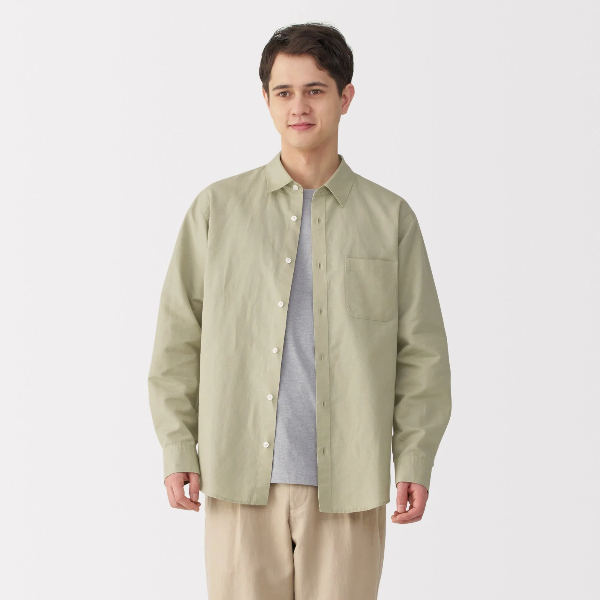 Men's Hemp Cotton Shirt - Image 19