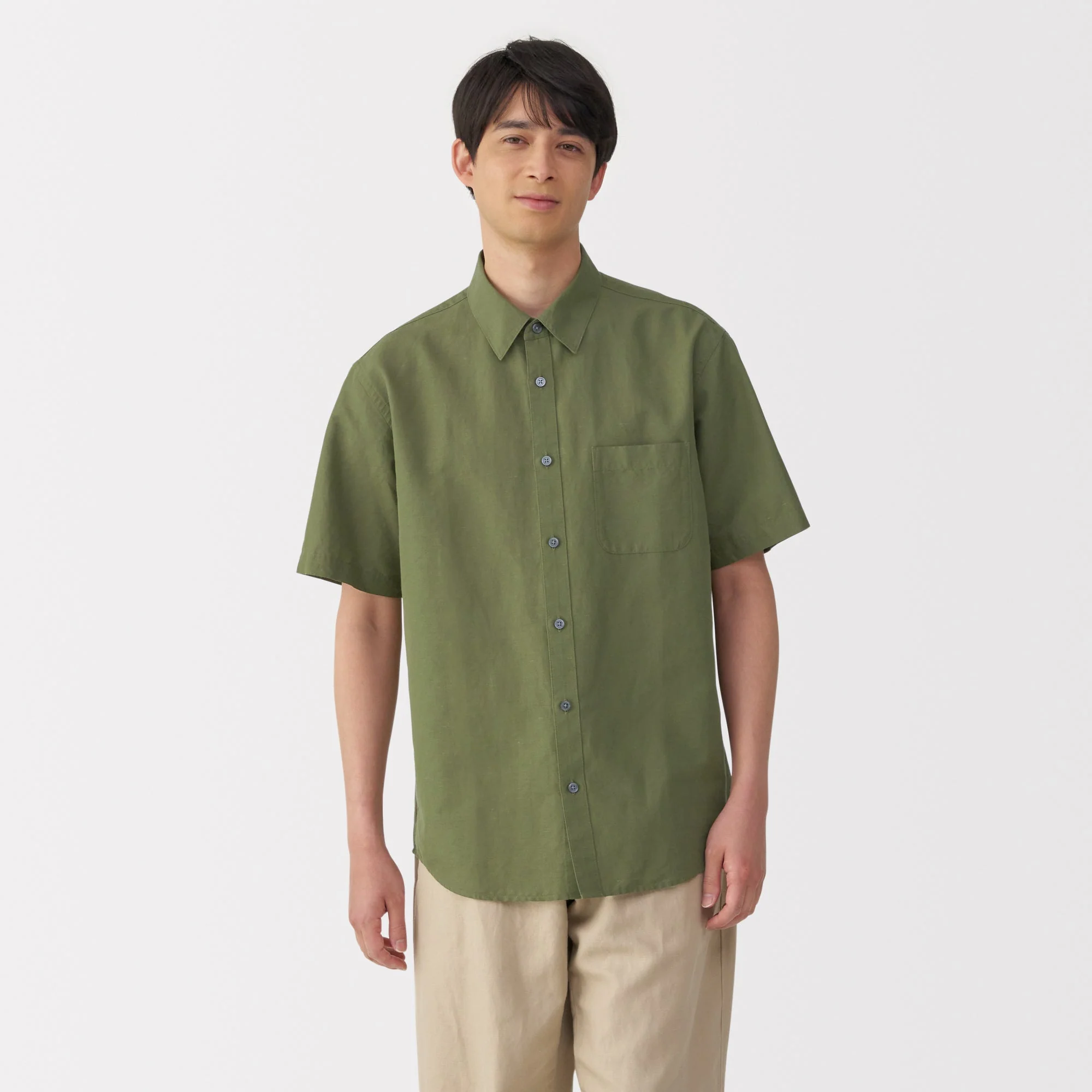 Men's Hemp Cotton Shirt - Image 11
