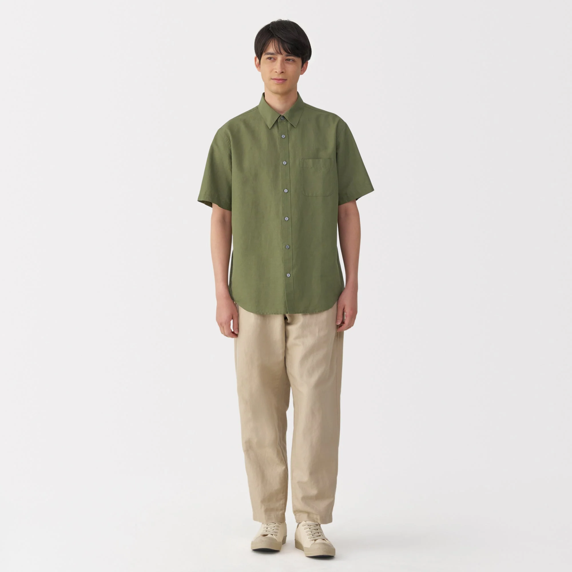 Men's Hemp Cotton Shirt - Image 12
