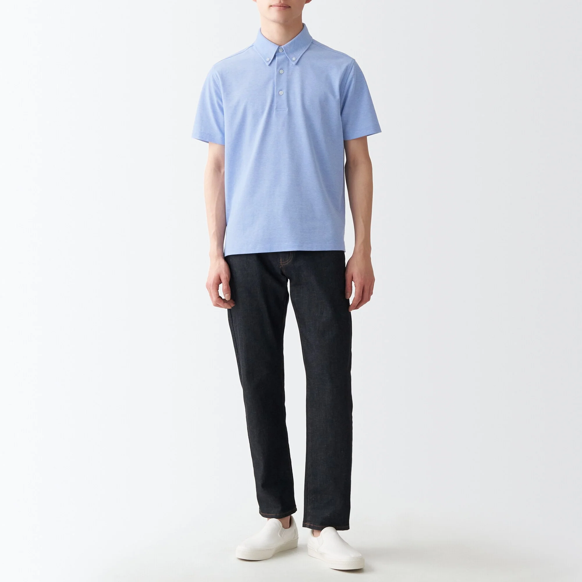 Men's High Twist Pique Polo Shirt - Image 12