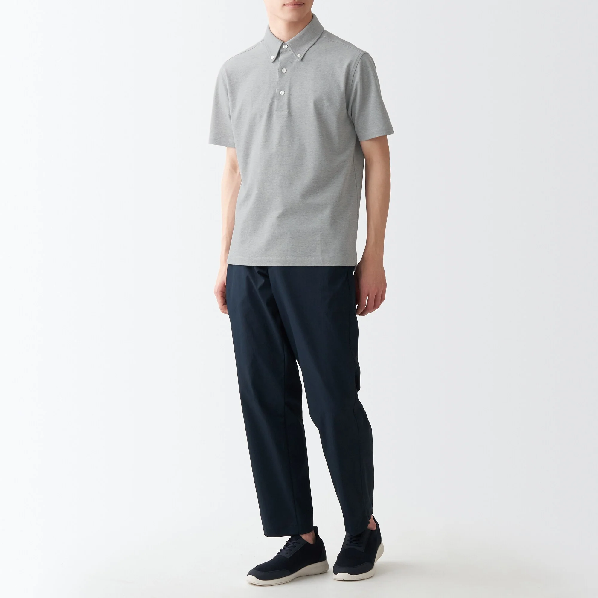 Men's High Twist Pique Polo Shirt - Image 19