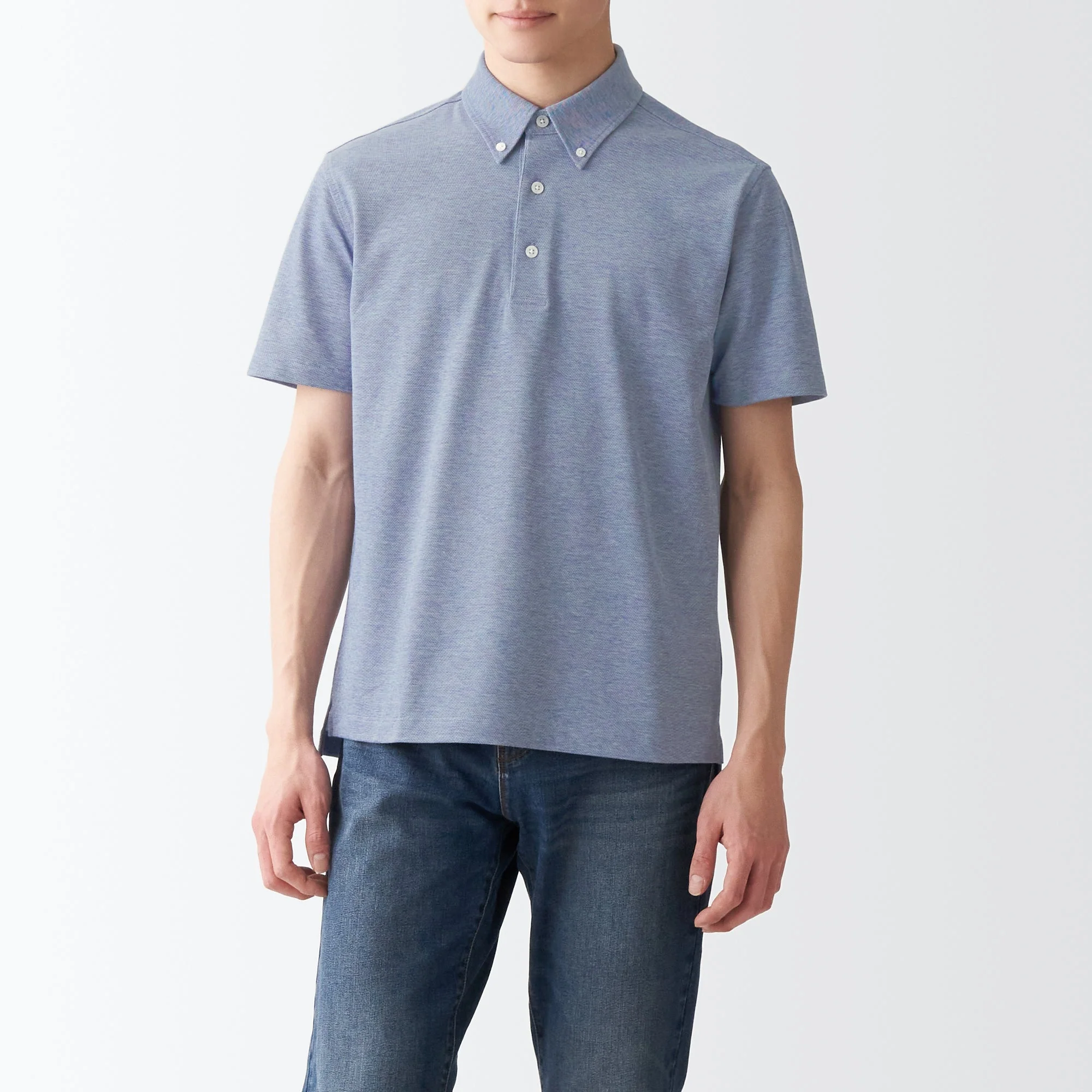Men's High Twist Pique Polo Shirt - Image 25