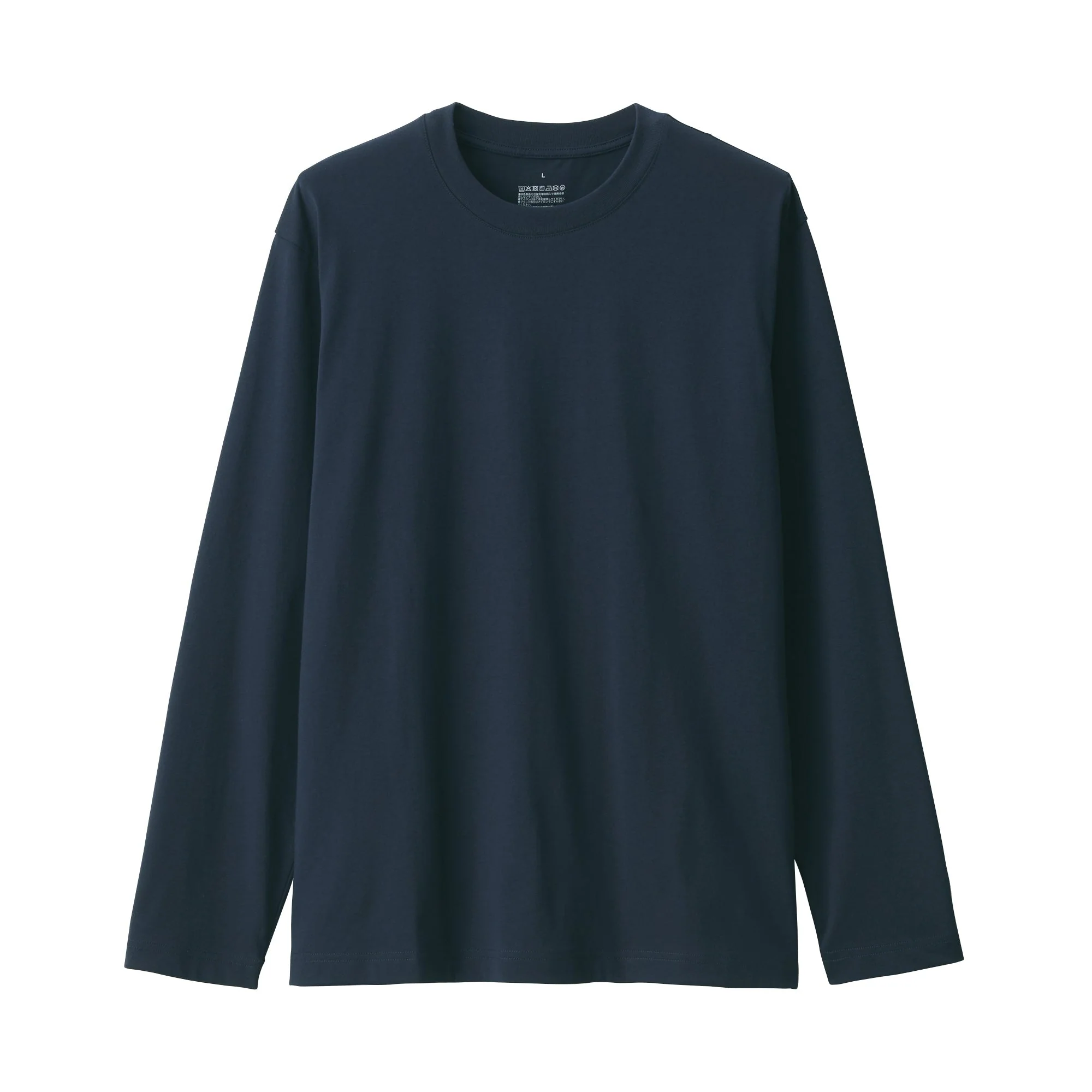 Men's Jersey Crew Neck Long Sleeve T-Shirt - Image 30