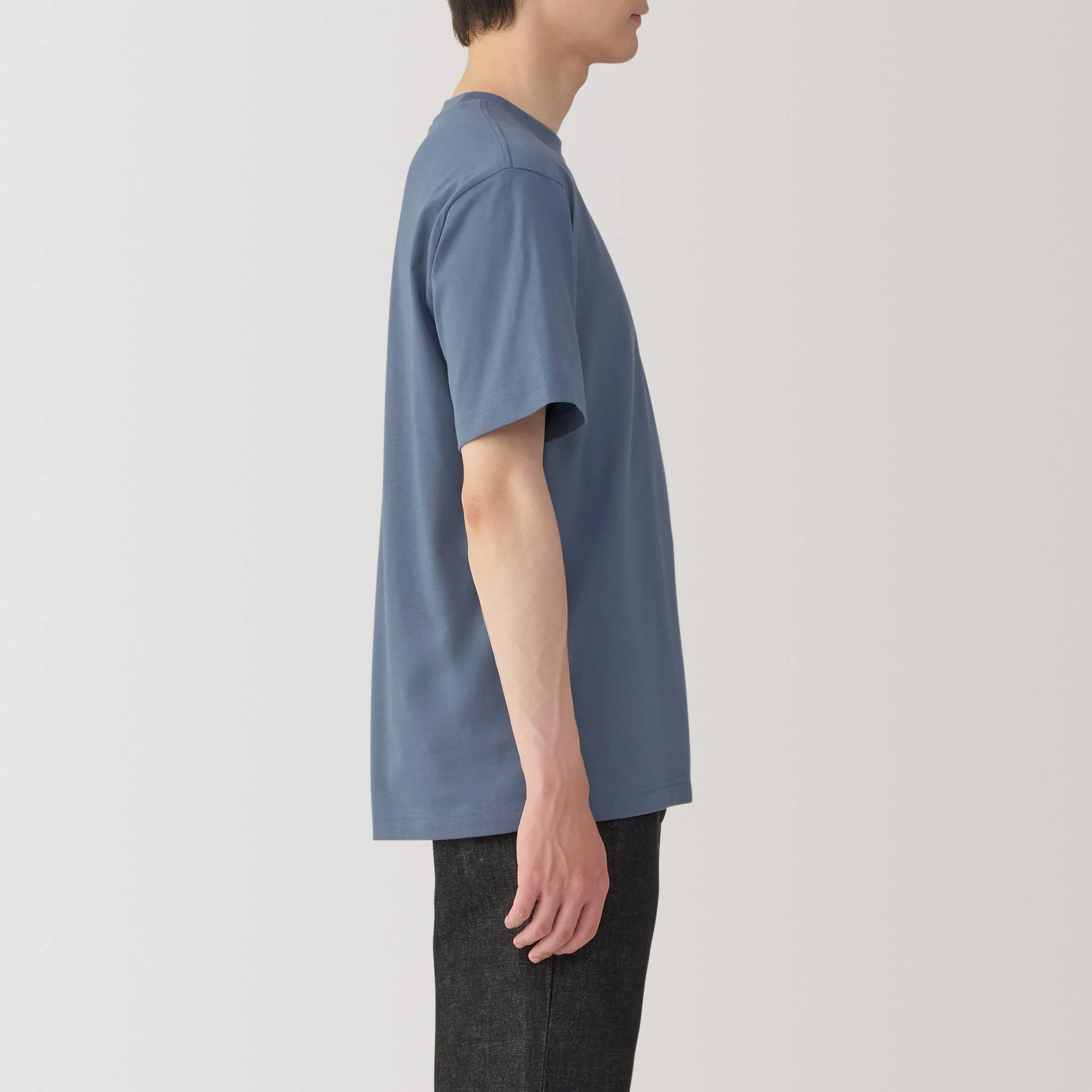 Men's Jersey Crew Neck Short Sleeve T-Shirt - Image 12