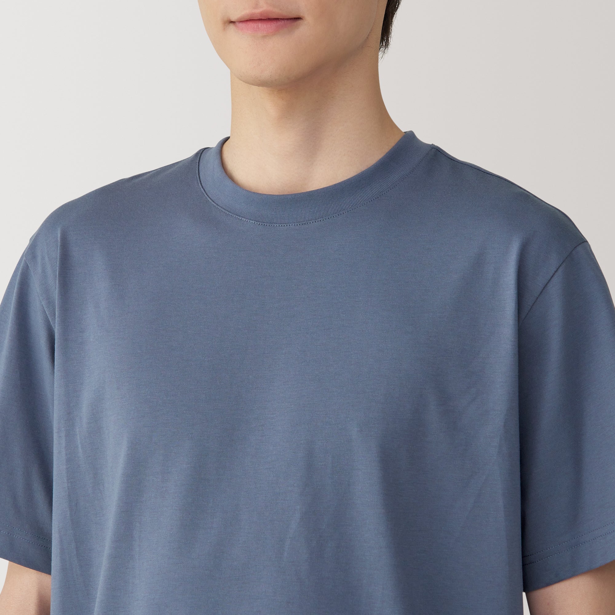 Men's Jersey Crew Neck Short Sleeve T-Shirt - Image 14