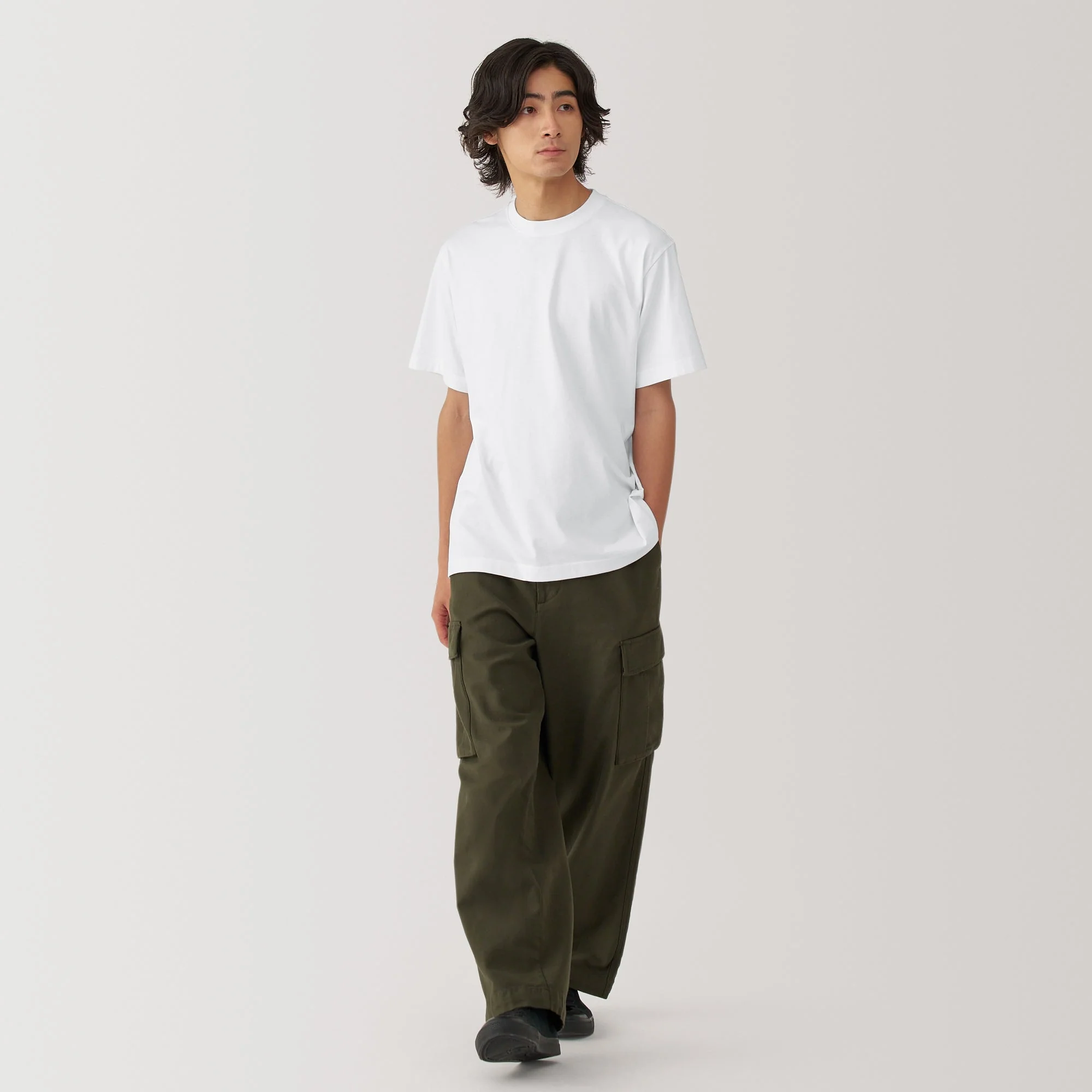 Men's Jersey Crew Neck Short Sleeve T-Shirt - Image 18