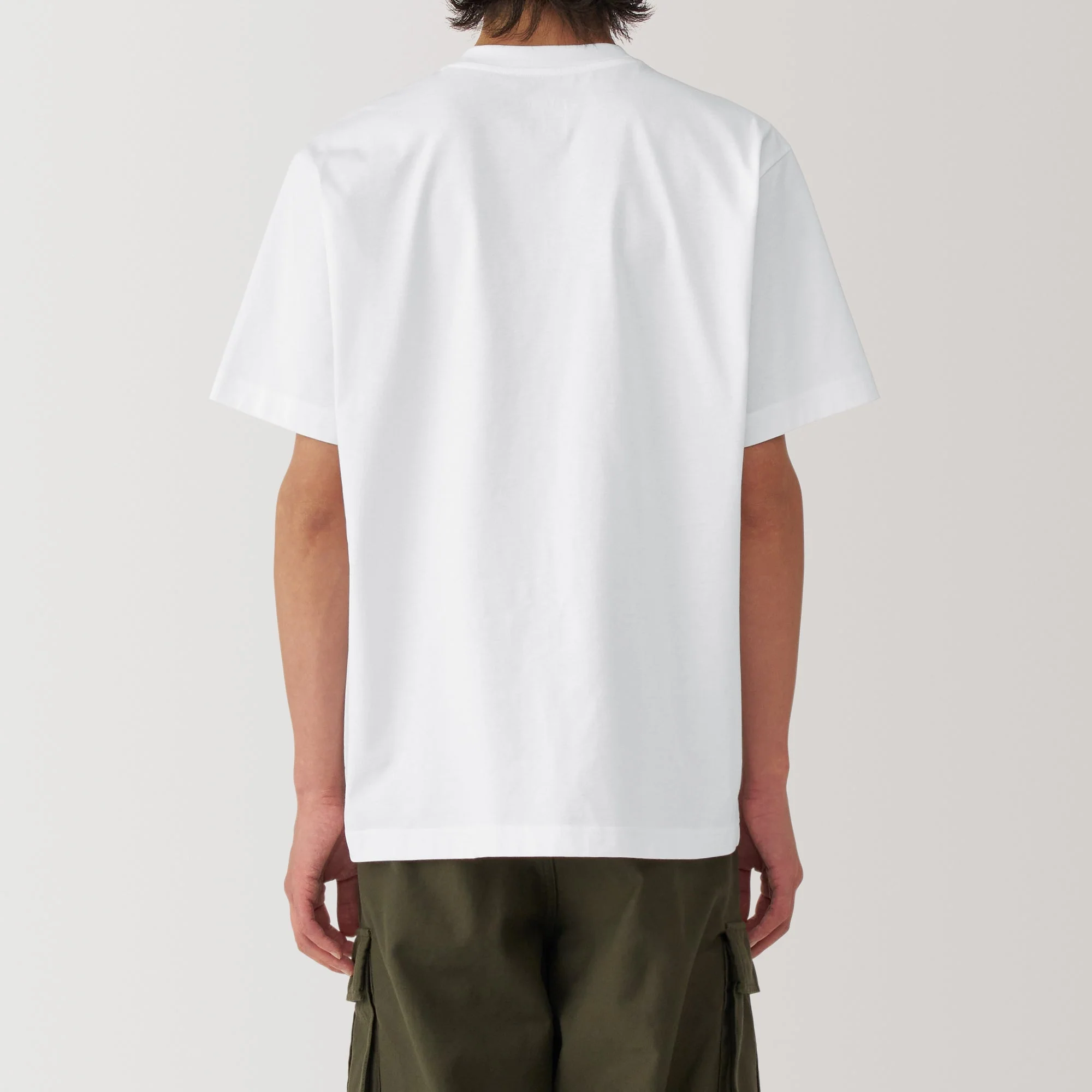 Men's Jersey Crew Neck Short Sleeve T-Shirt - Image 20