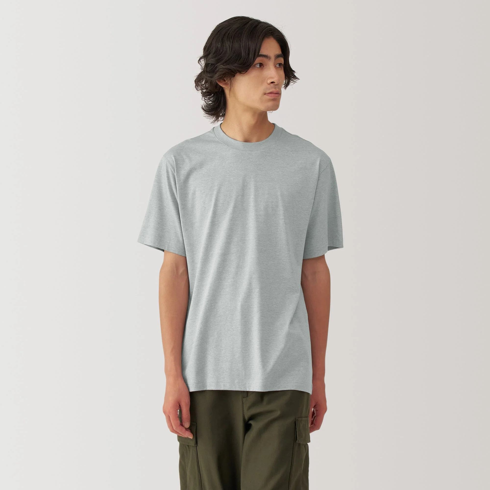 Men's Jersey Crew Neck Short Sleeve T-Shirt - Image 24