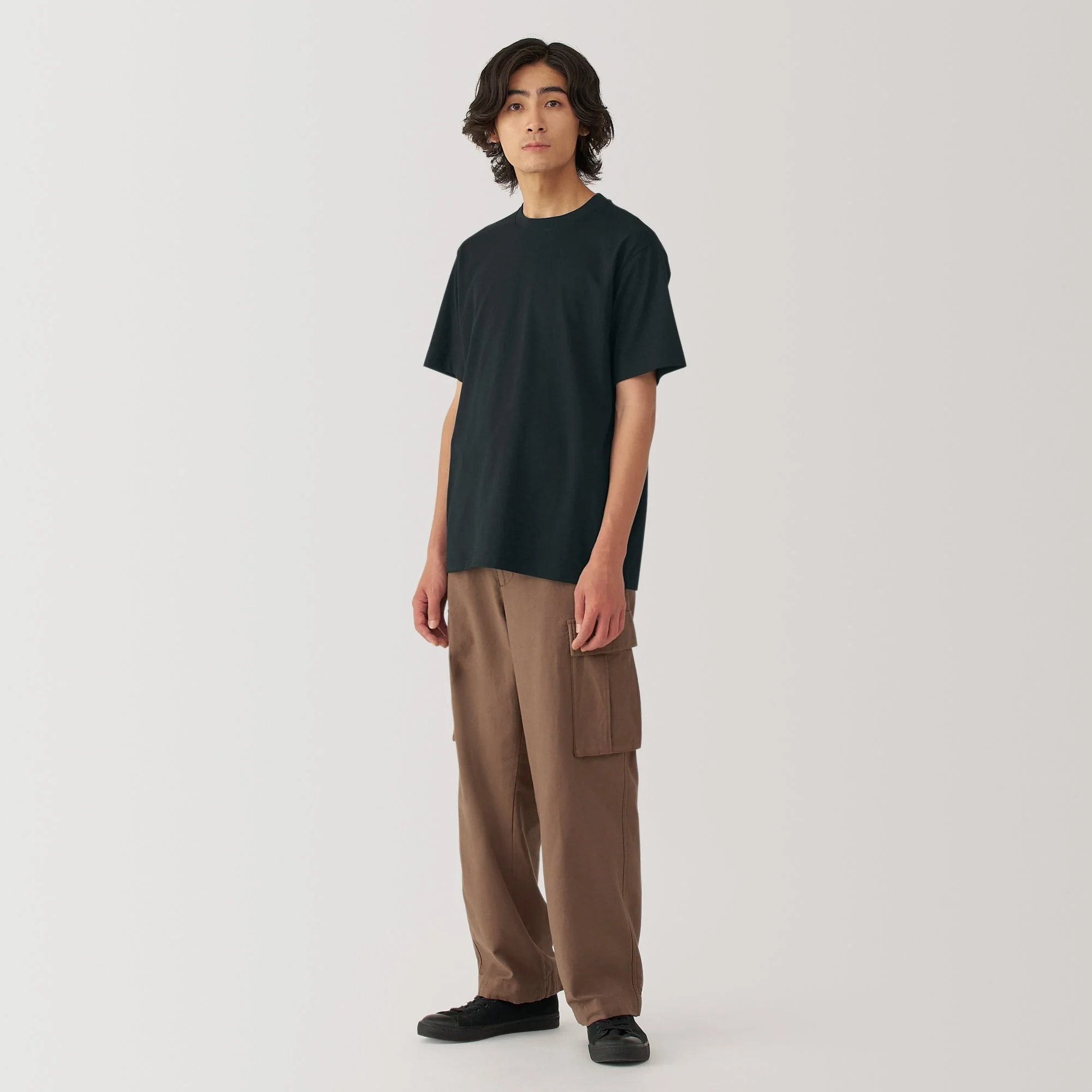 Men's Jersey Crew Neck Short Sleeve T-Shirt - Image 32
