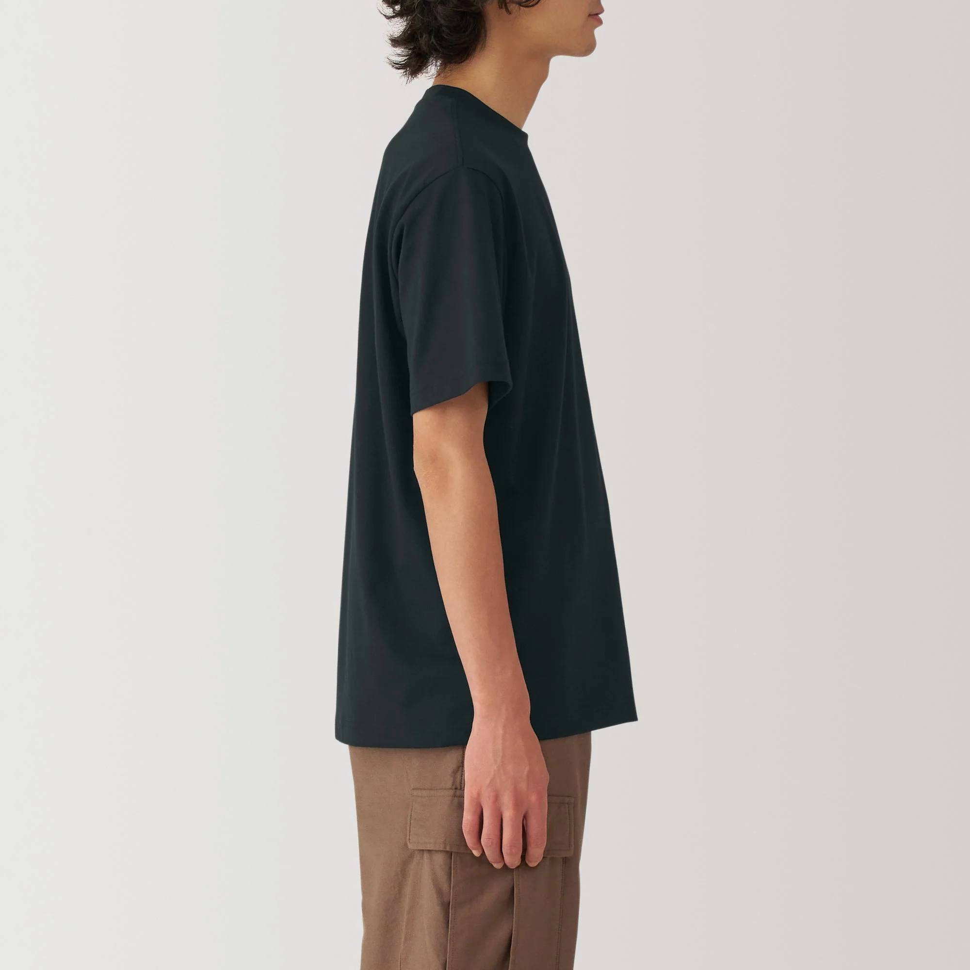 Men's Jersey Crew Neck Short Sleeve T-Shirt - Image 33