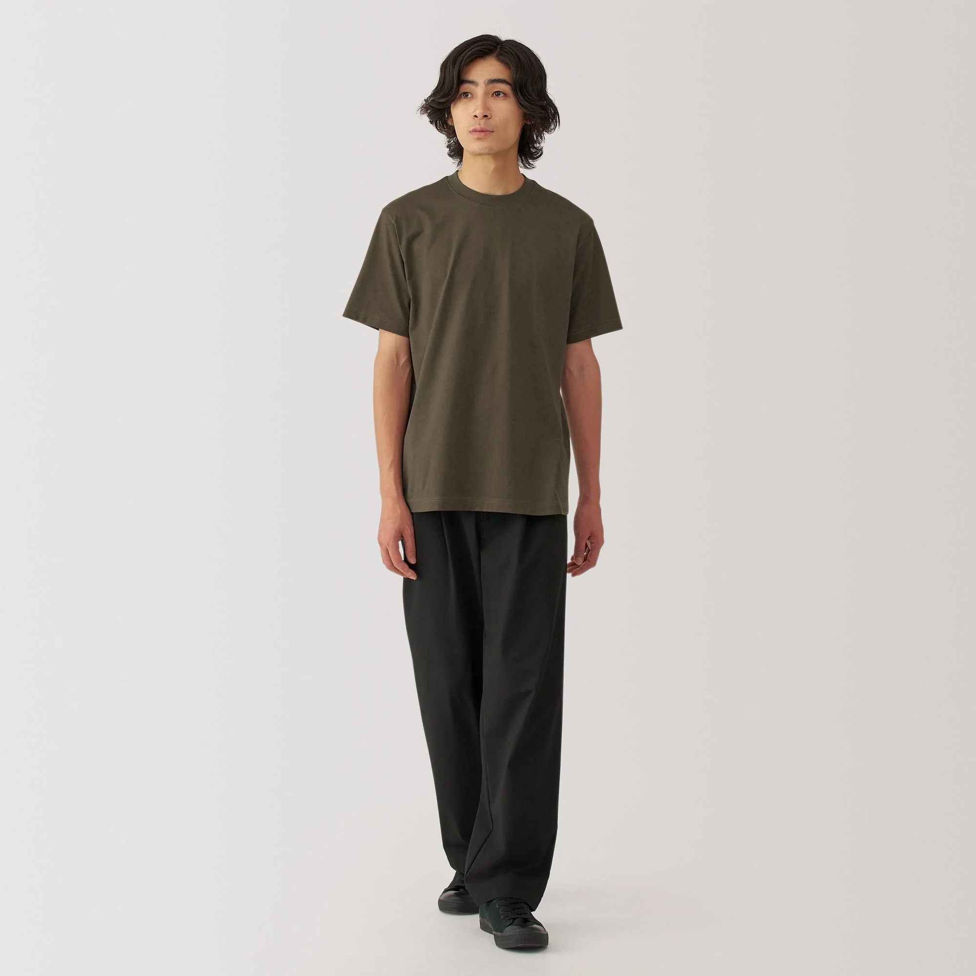 Men's Jersey Crew Neck Short Sleeve T-Shirt - Image 39
