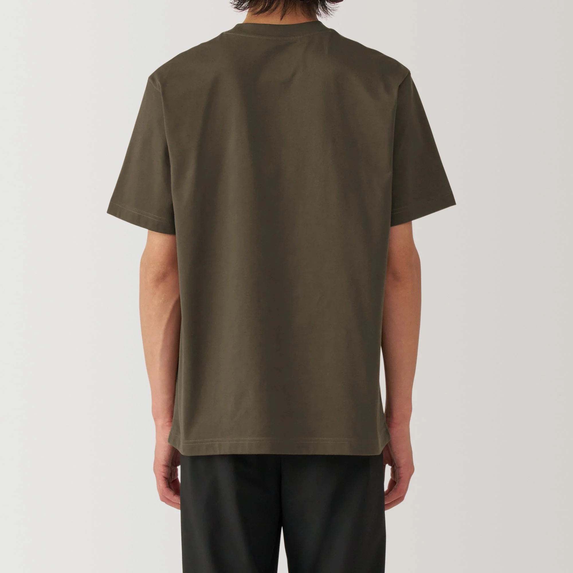 Men's Jersey Crew Neck Short Sleeve T-Shirt - Image 41