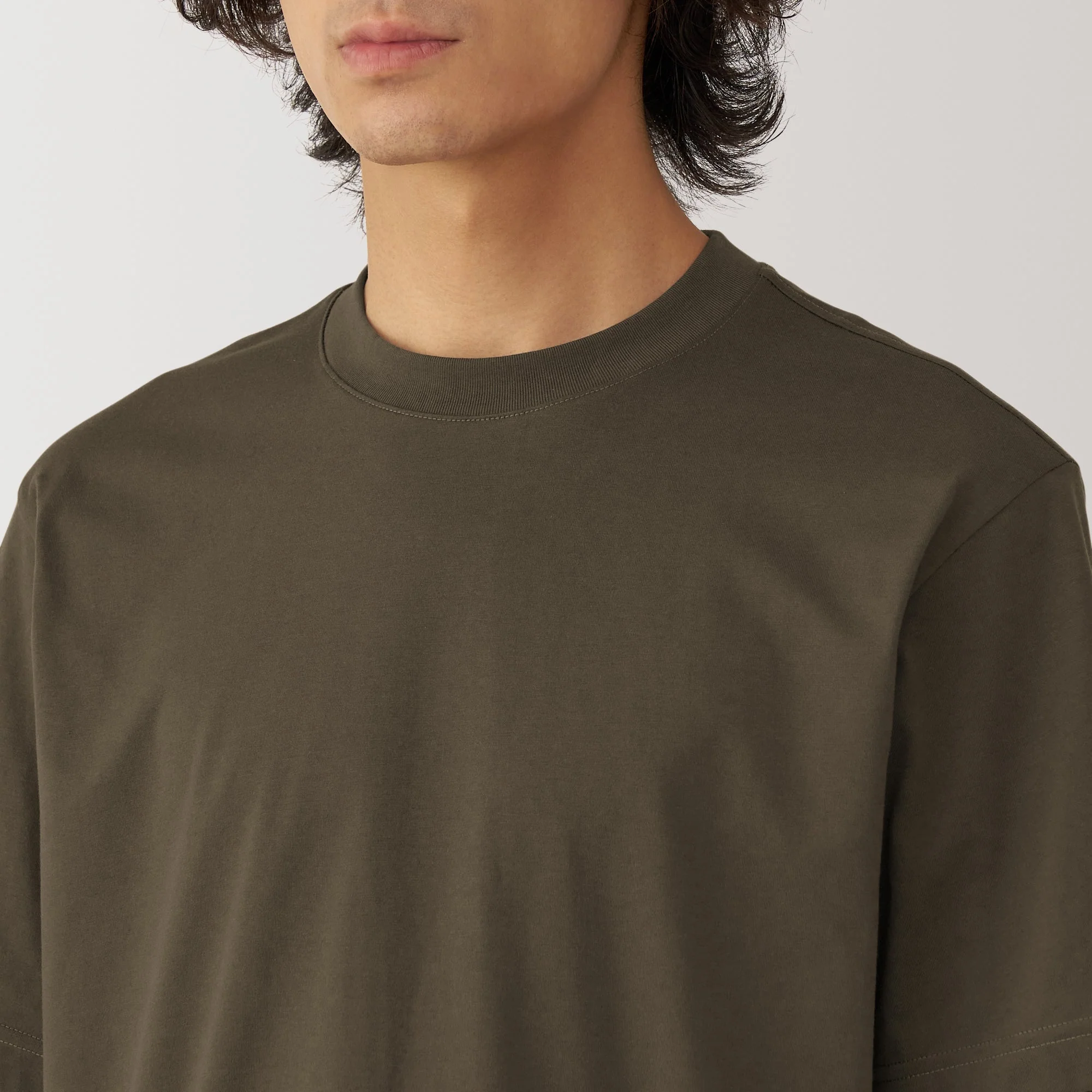 Men's Jersey Crew Neck Short Sleeve T-Shirt - Image 42
