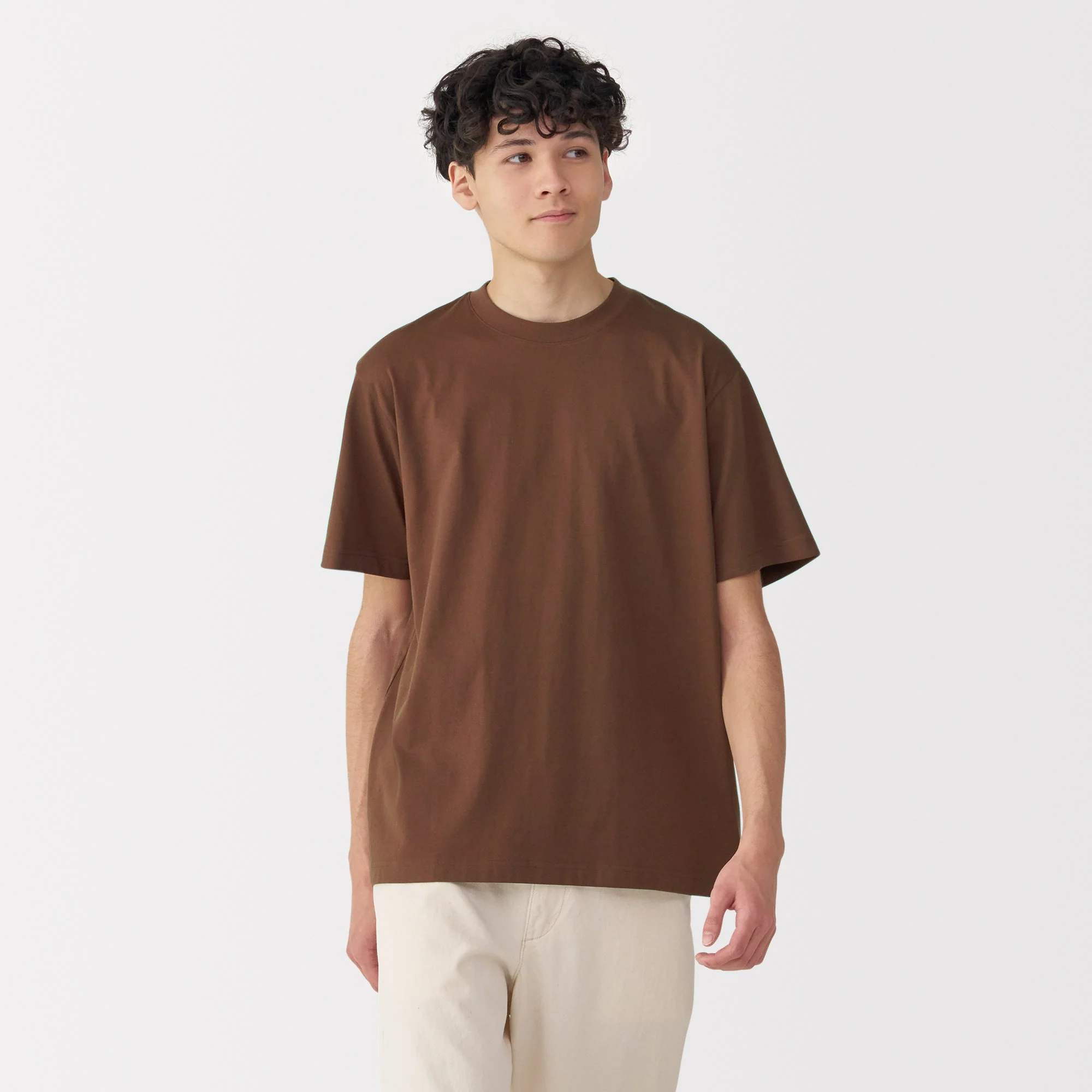 Men's Jersey Crew Neck Short Sleeve T-Shirt - Image 10