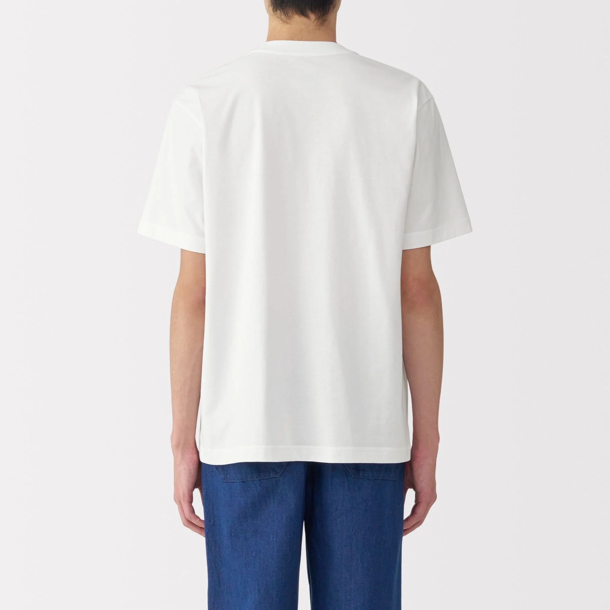 Men's Jersey Crew Neck Short Sleeve T-Shirt - Image 20