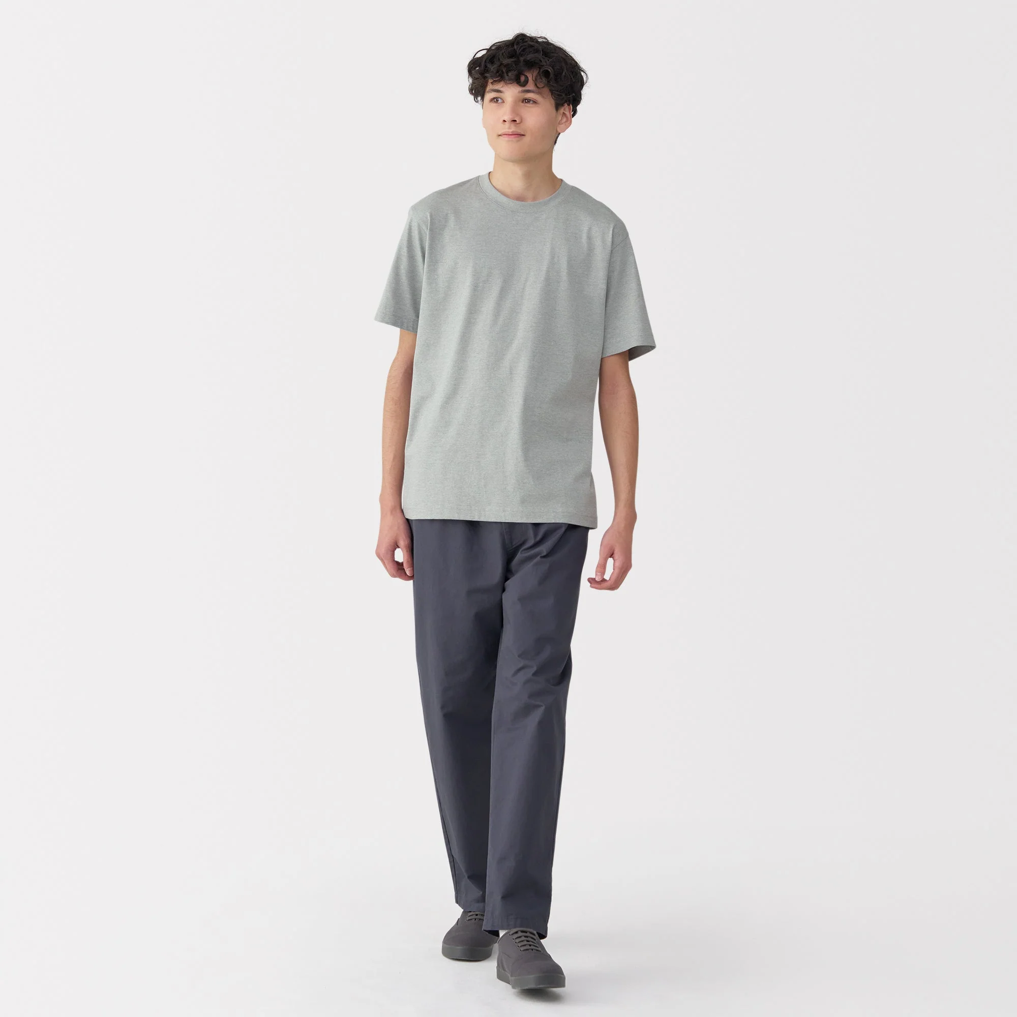 Men's Jersey Crew Neck Short Sleeve T-Shirt - Image 25