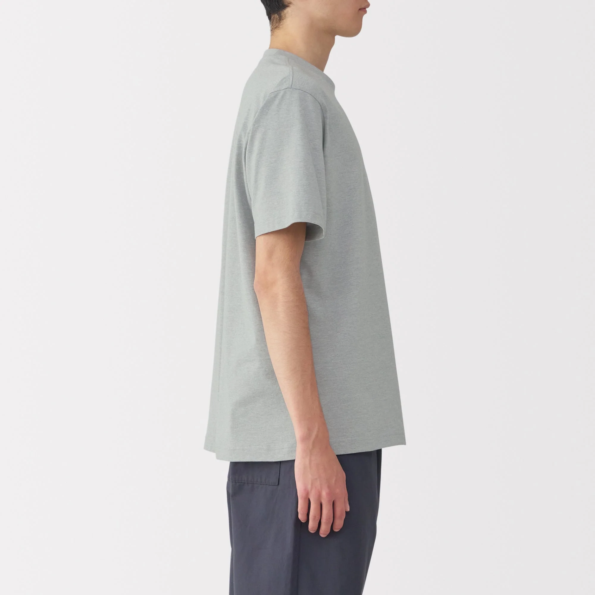 Men's Jersey Crew Neck Short Sleeve T-Shirt - Image 26