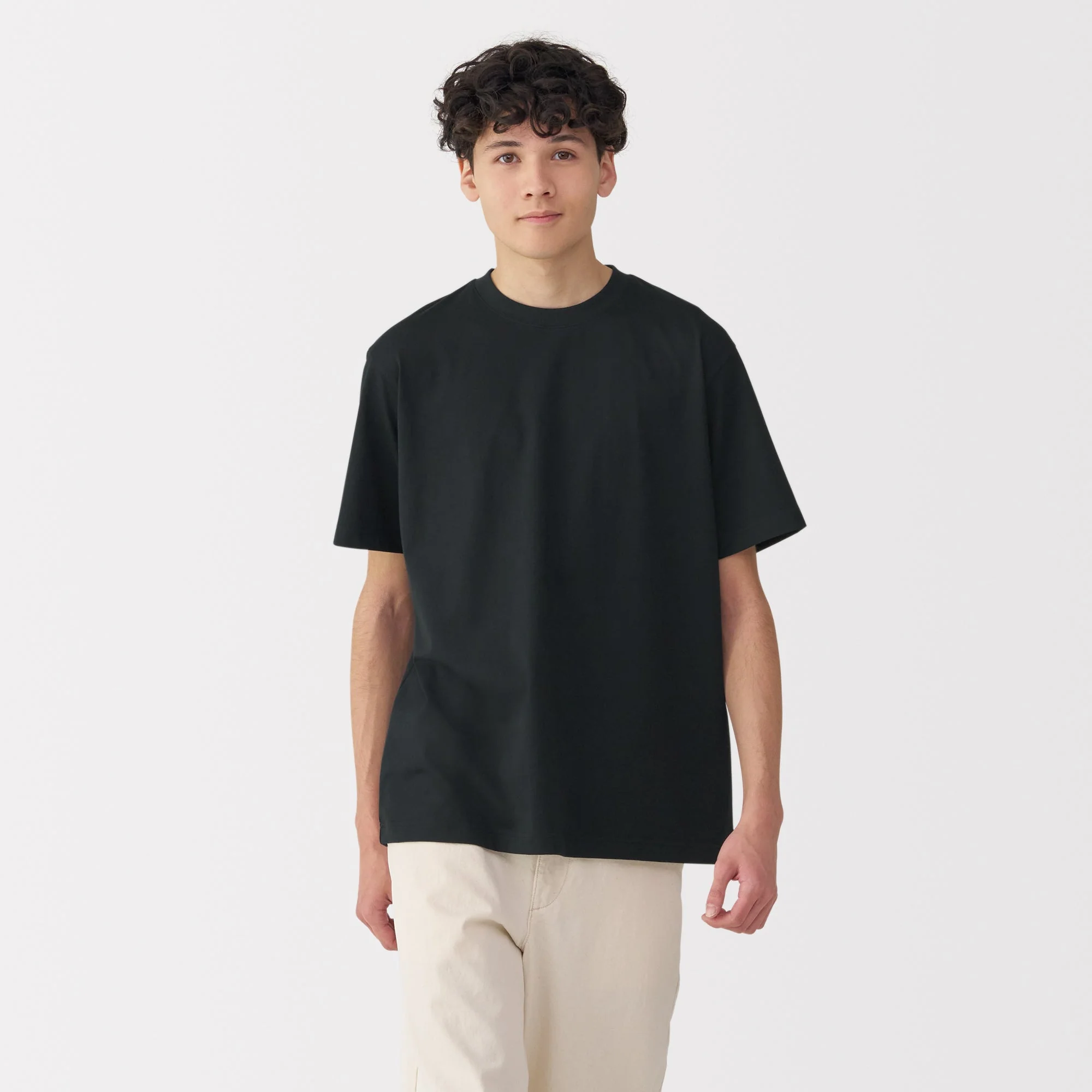 Men's Jersey Crew Neck Short Sleeve T-Shirt - Image 3