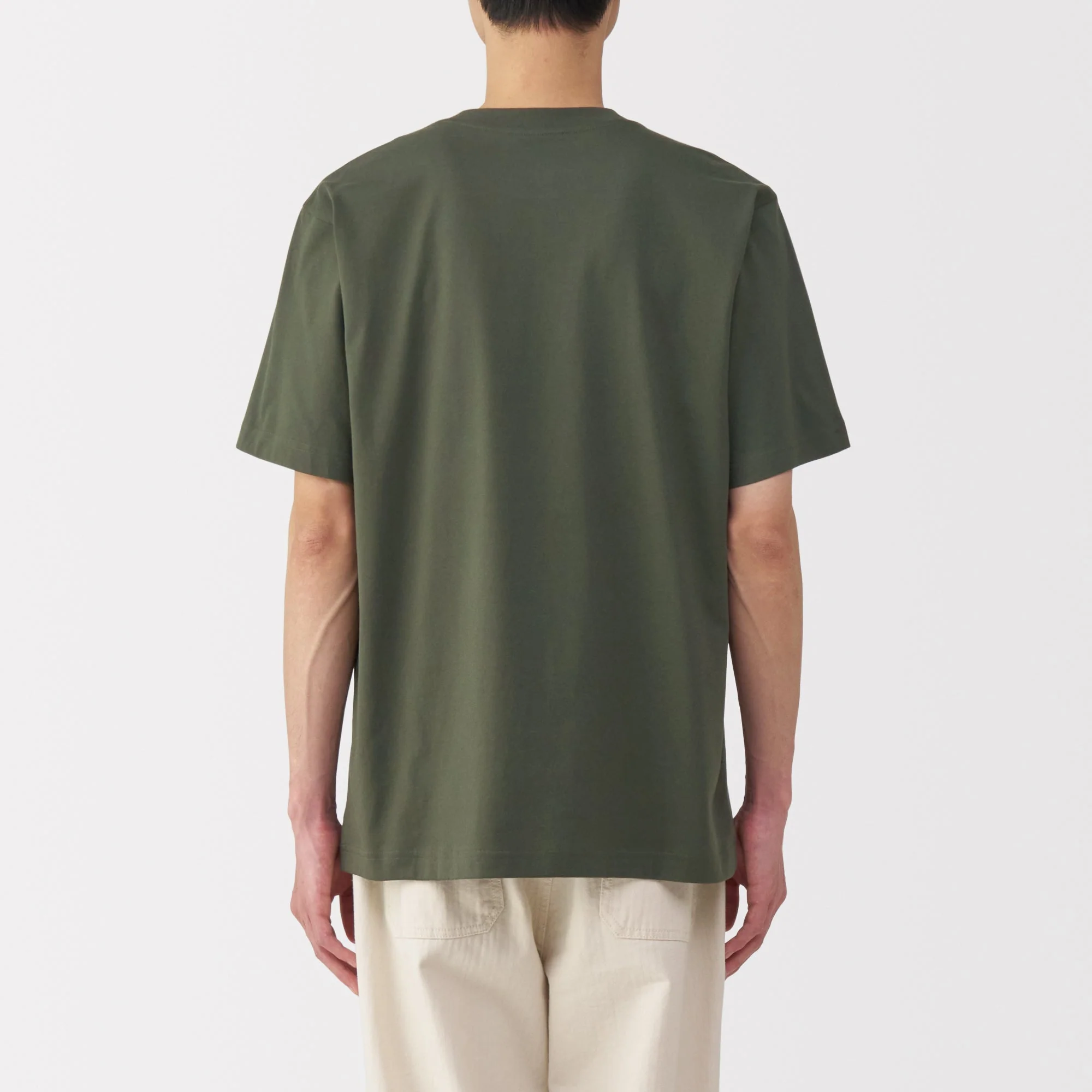 Men's Jersey Crew Neck Short Sleeve T-Shirt - Image 34