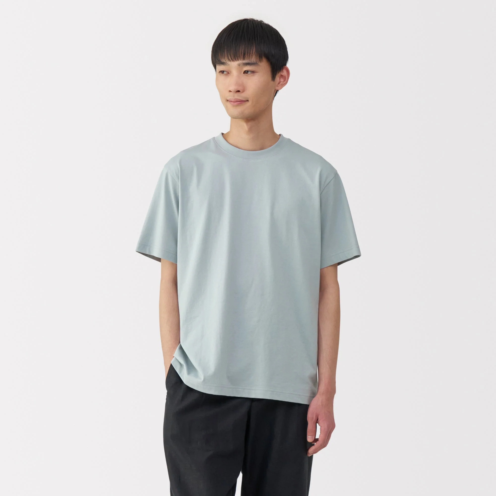 Men's Jersey Crew Neck Short Sleeve T-Shirt - Image 38