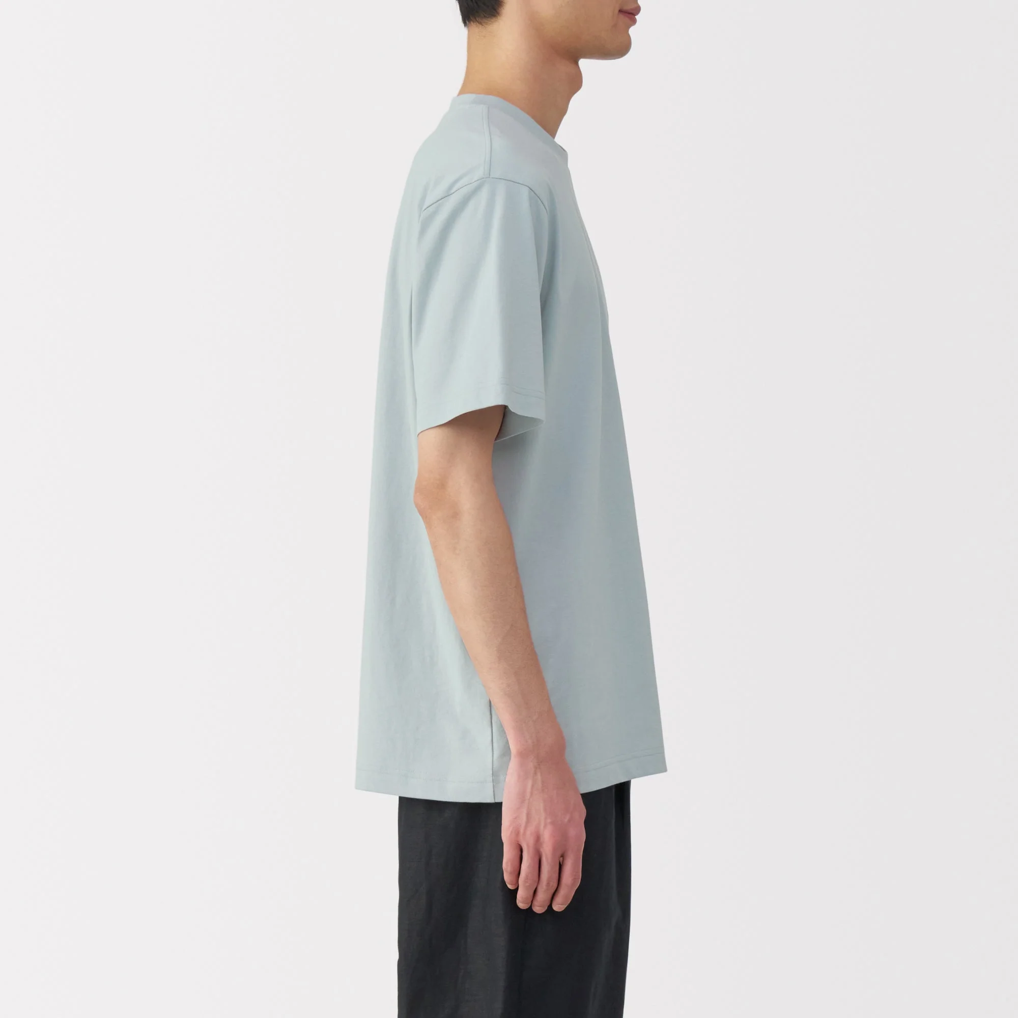 Men's Jersey Crew Neck Short Sleeve T-Shirt - Image 40