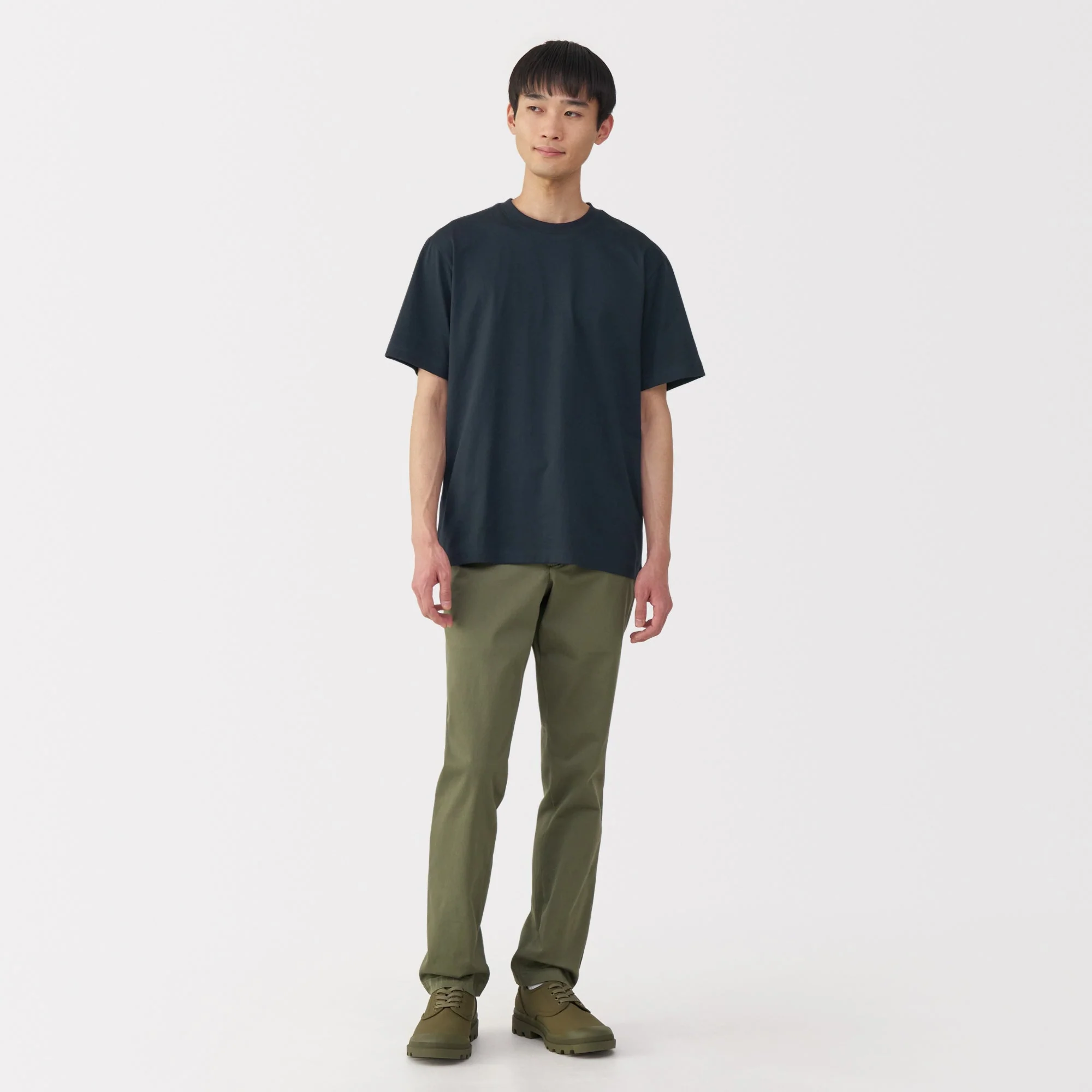 Men's Jersey Crew Neck Short Sleeve T-Shirt - Image 46