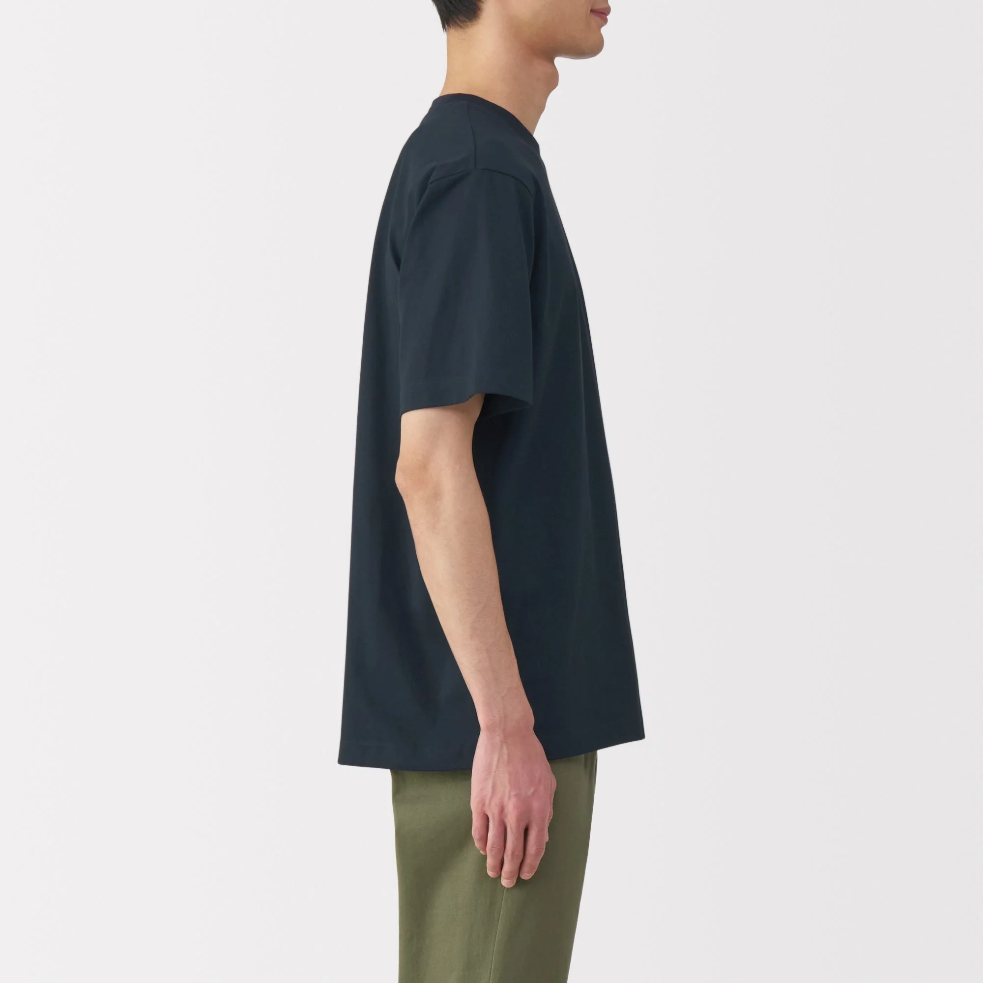 Men's Jersey Crew Neck Short Sleeve T-Shirt - Image 47