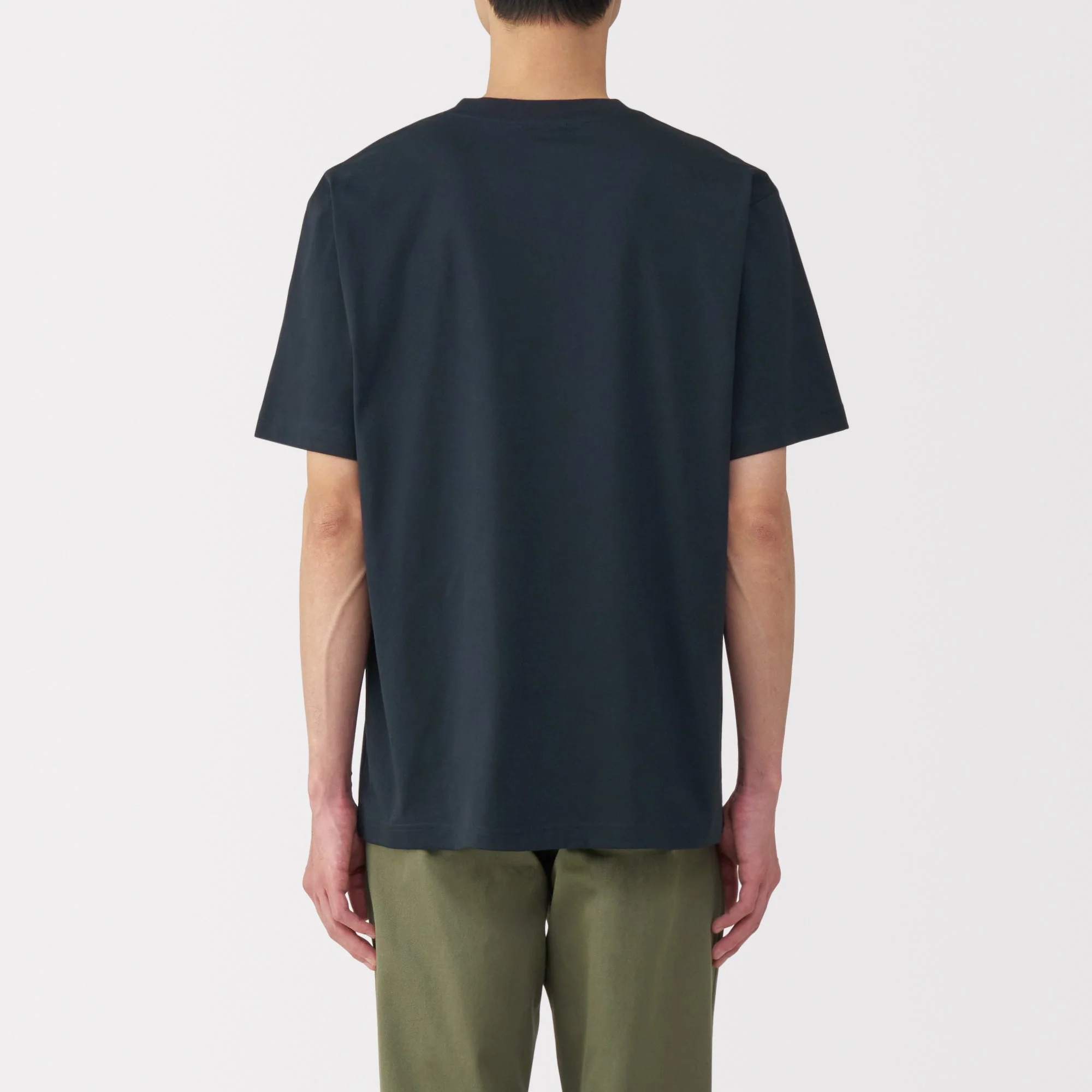 Men's Jersey Crew Neck Short Sleeve T-Shirt - Image 48