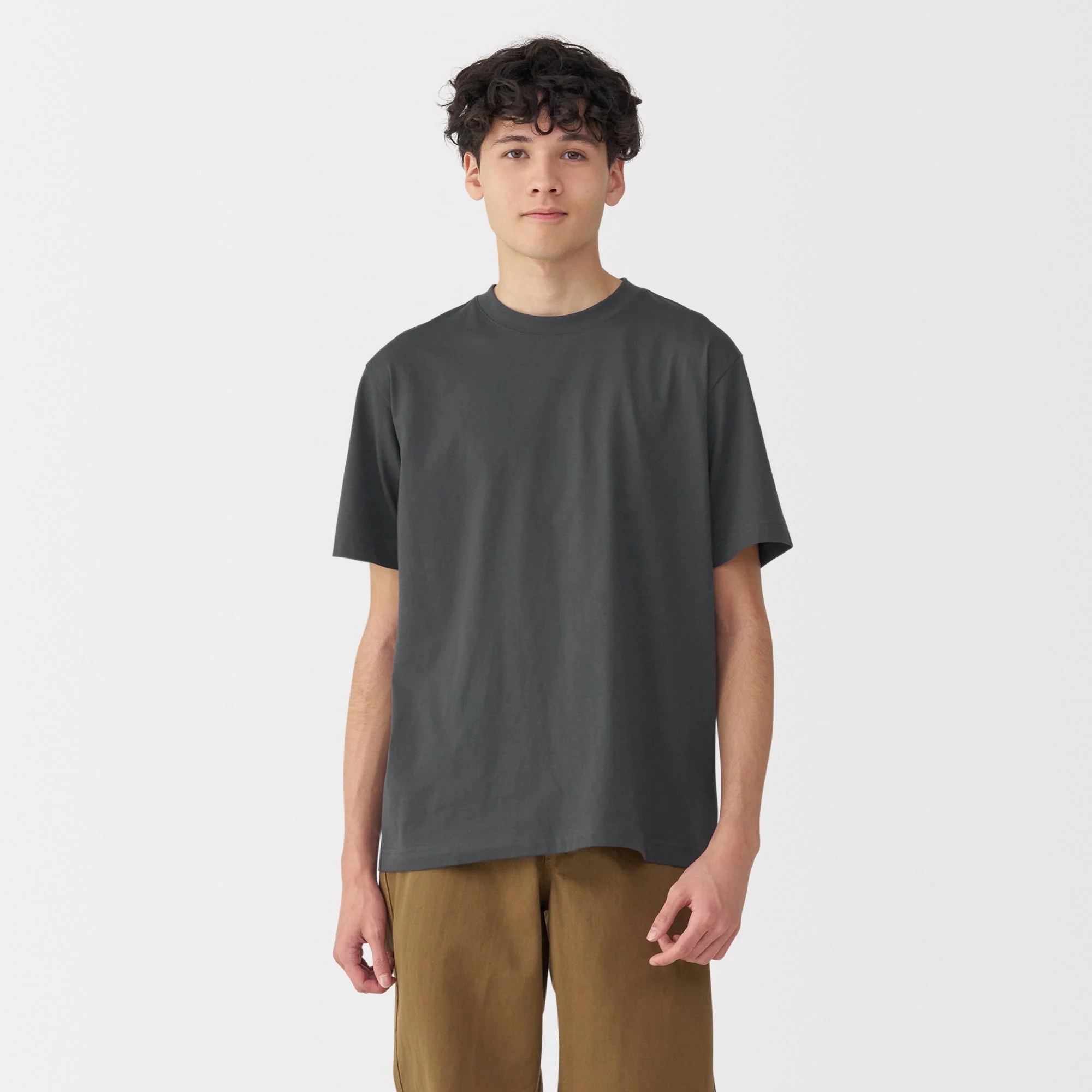 Men's Jersey Crew Neck Short Sleeve T-Shirt - Image 59