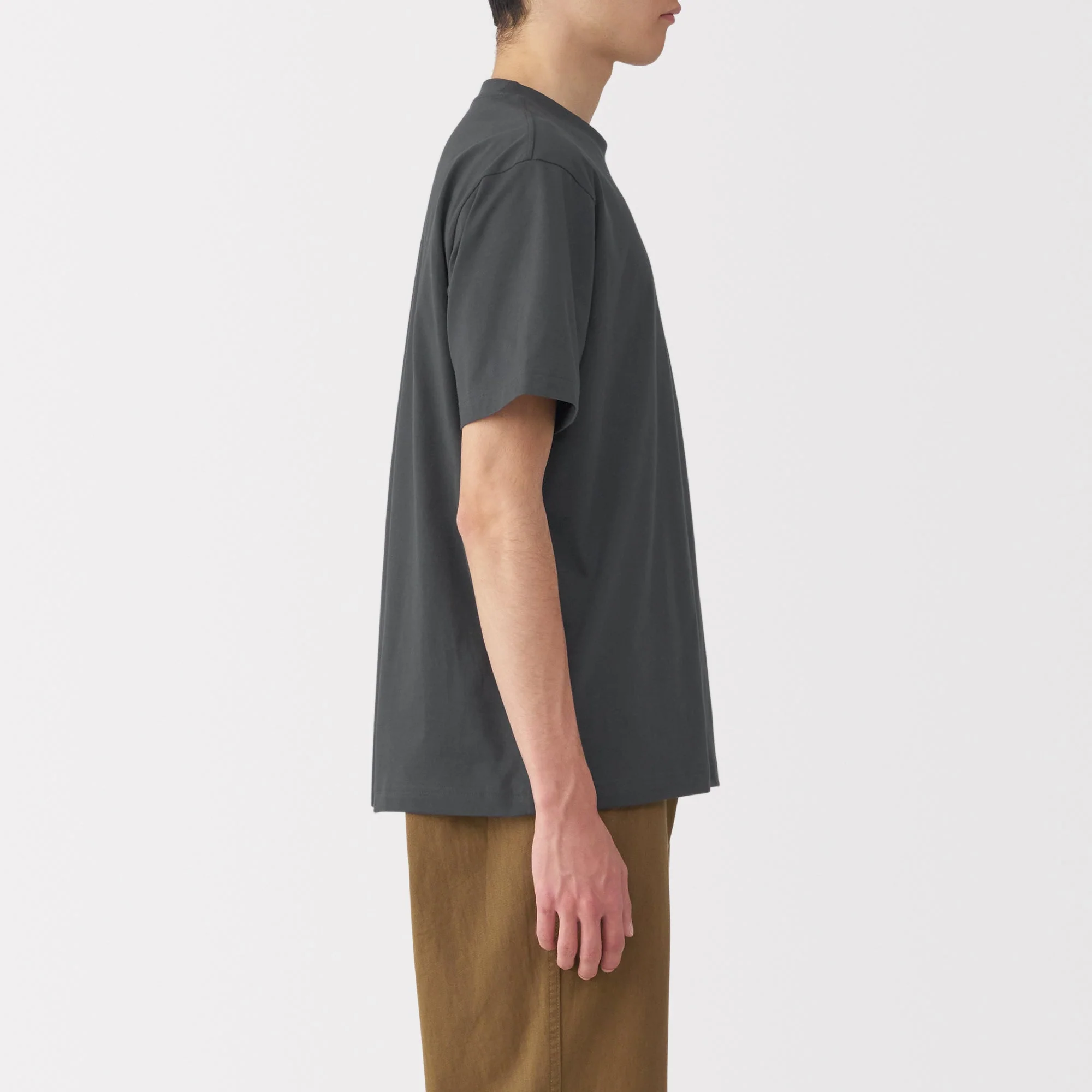 Men's Jersey Crew Neck Short Sleeve T-Shirt - Image 61
