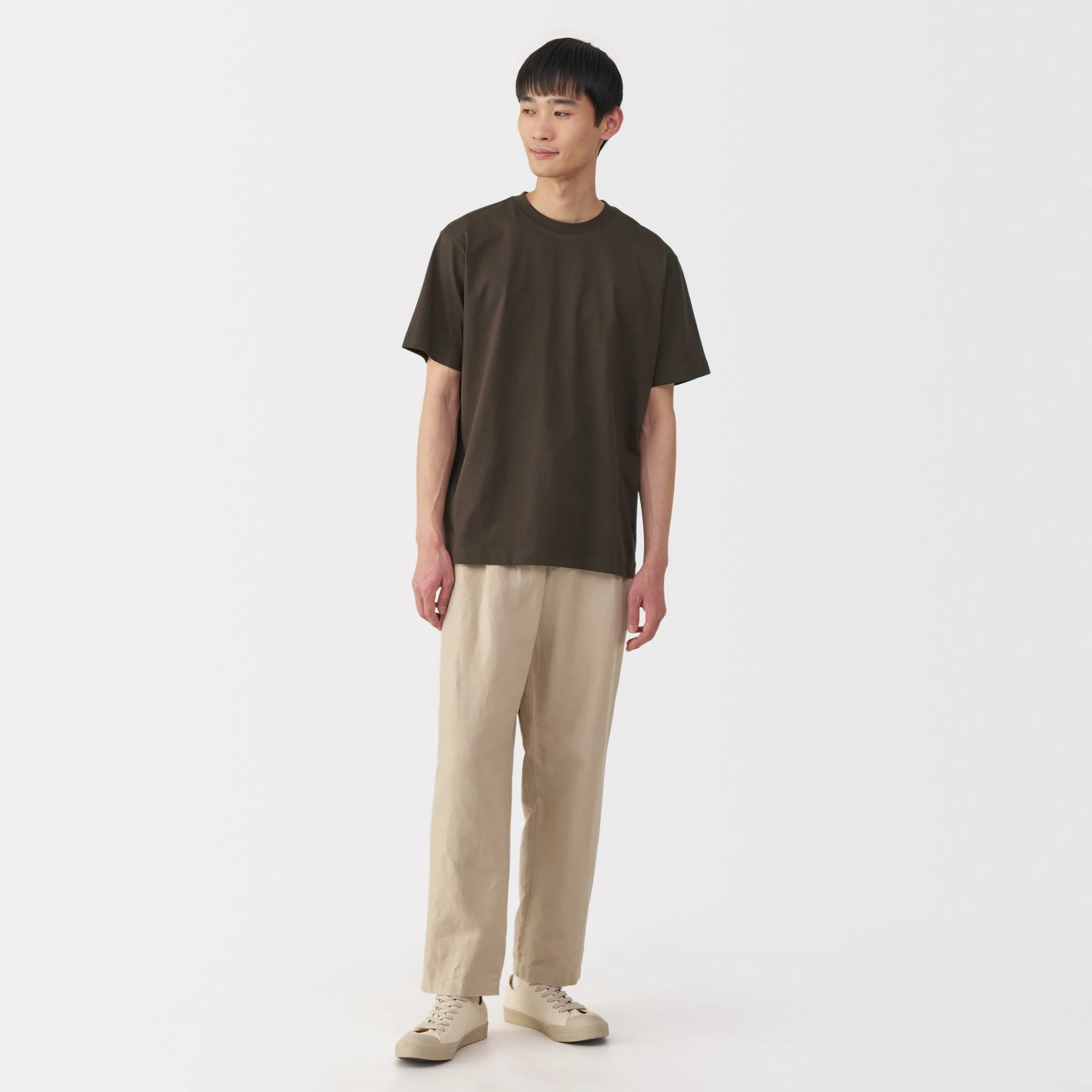 Men's Jersey Crew Neck Short Sleeve T-Shirt - Image 67