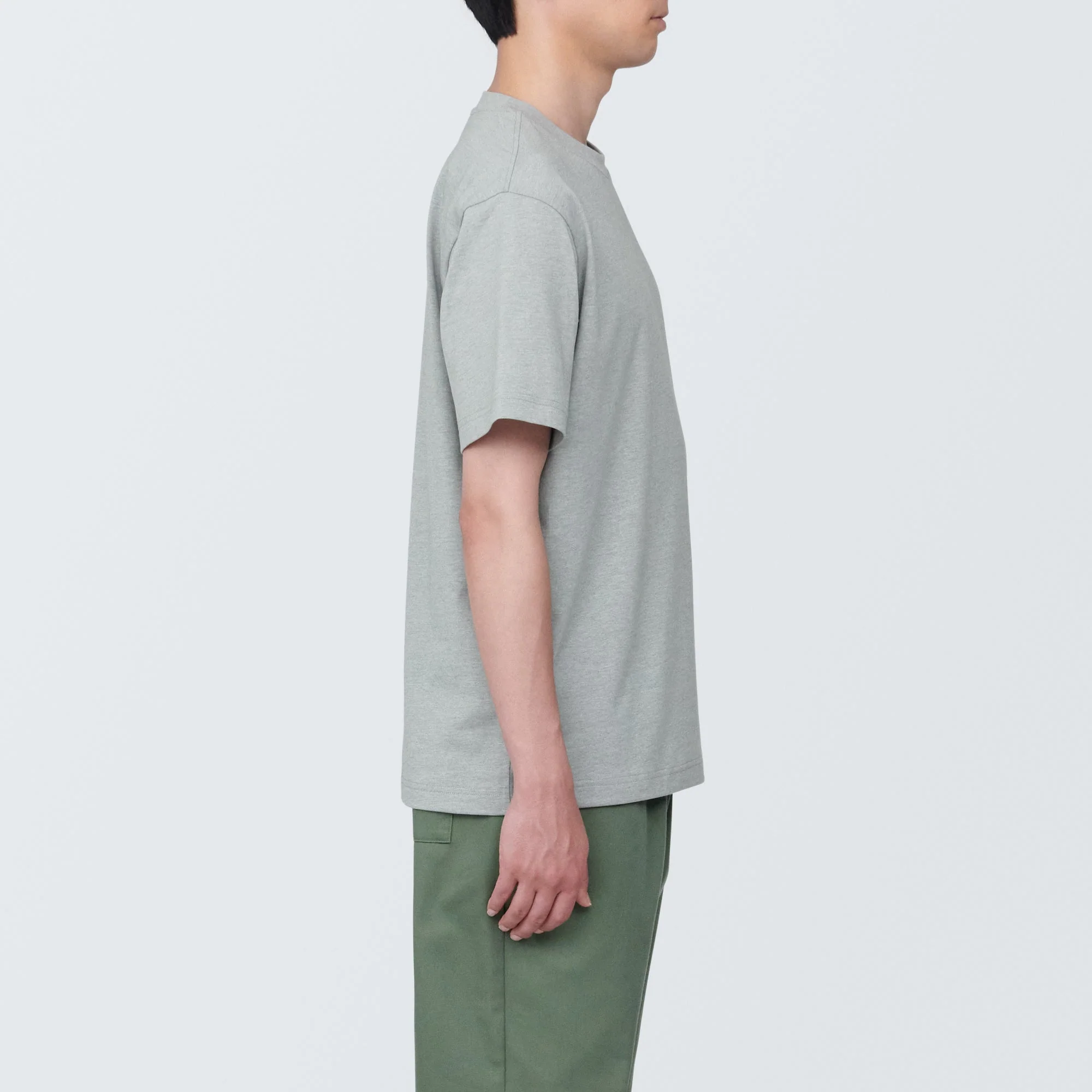 Men's Jersey Crewneck Short Sleeve T-Shirt - Image 12