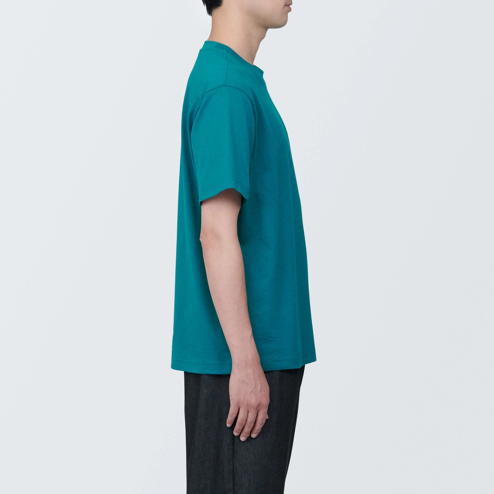Men's Jersey Crewneck Short Sleeve T-Shirt - Image 33