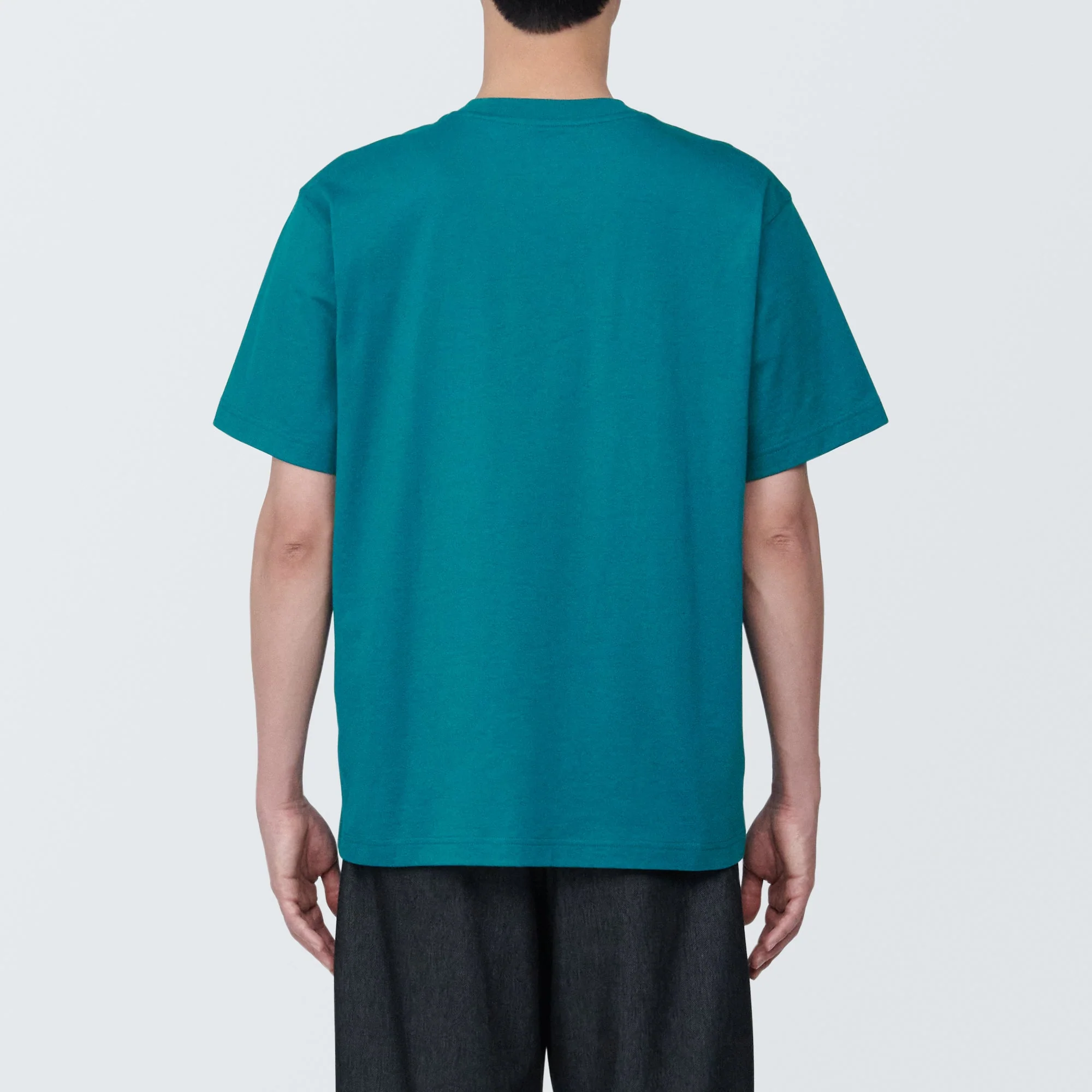 Men's Jersey Crewneck Short Sleeve T-Shirt - Image 34
