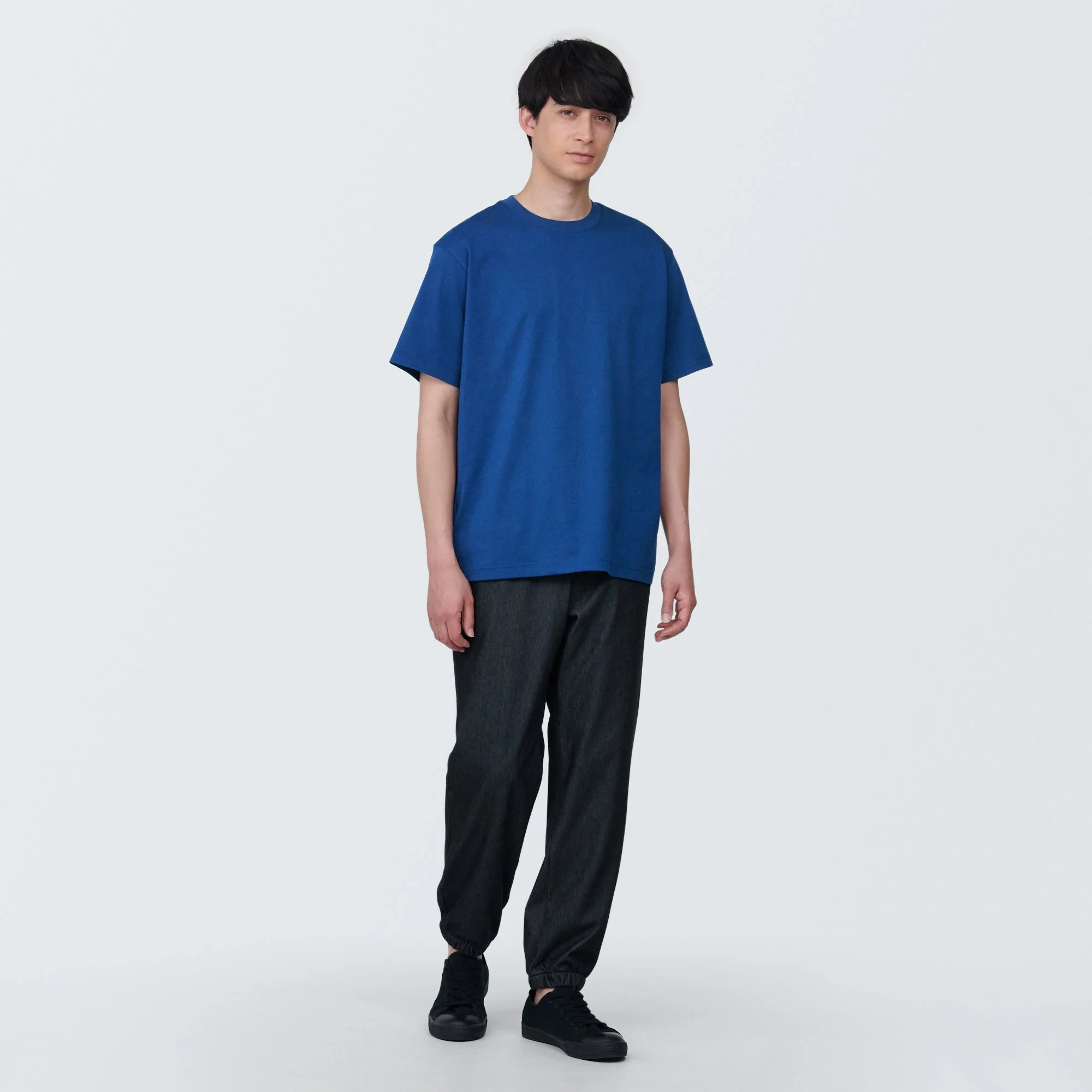 Men's Jersey Crewneck Short Sleeve T-Shirt - Image 39