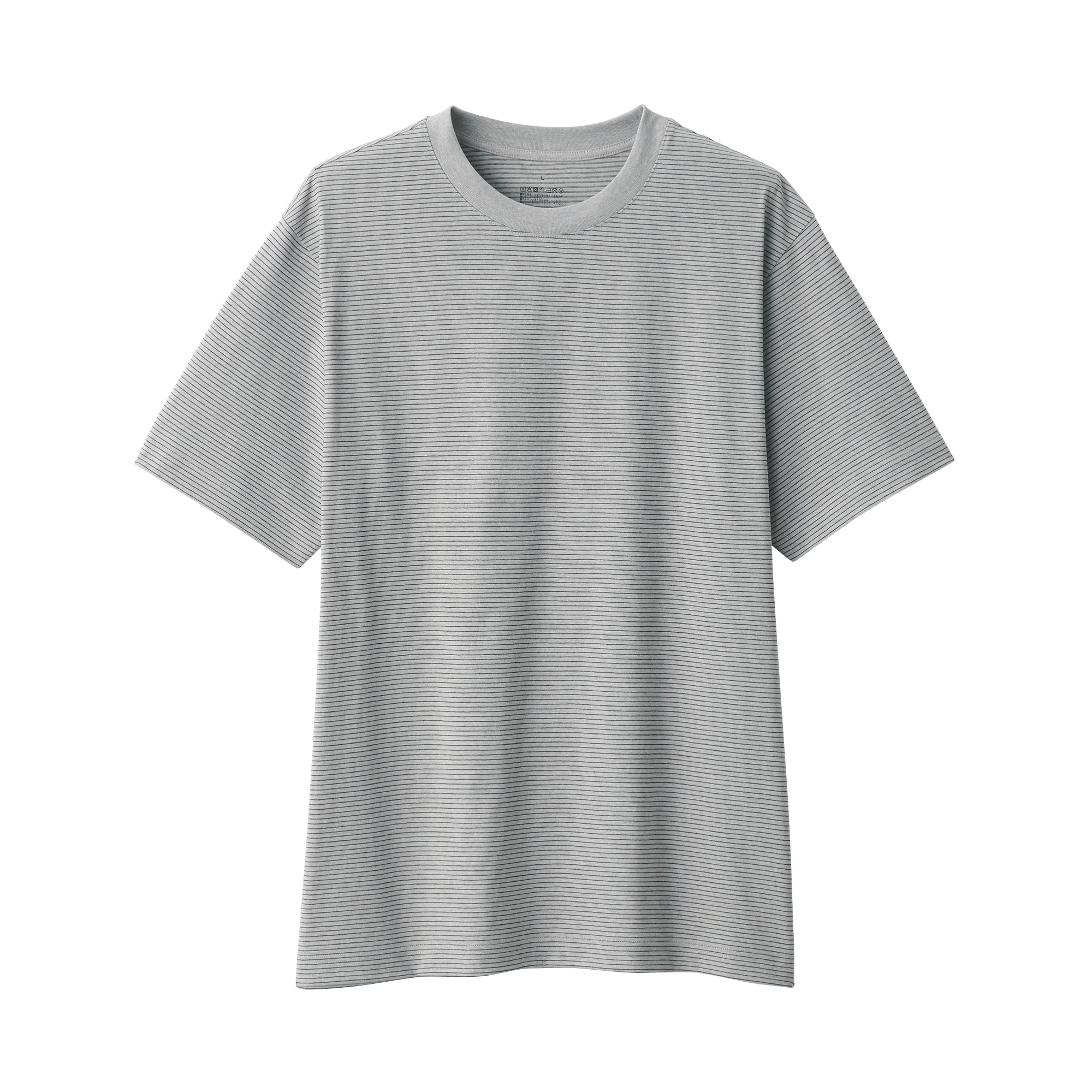 Men's Jersey Crewneck Striped T-Shirt - Image 16