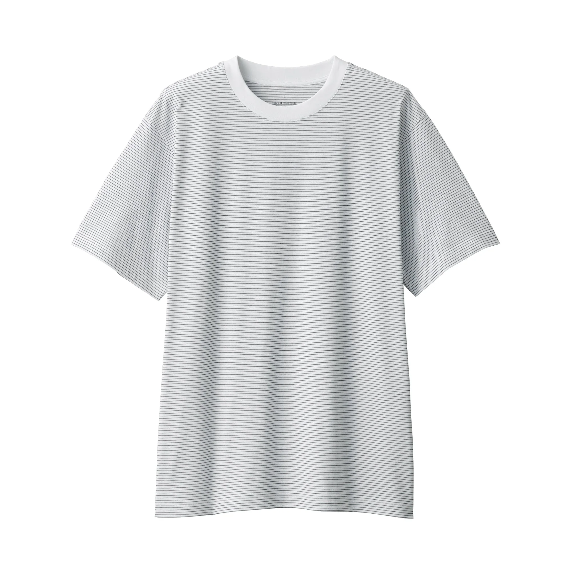 Men's Jersey Crewneck Striped T-Shirt - Image 2