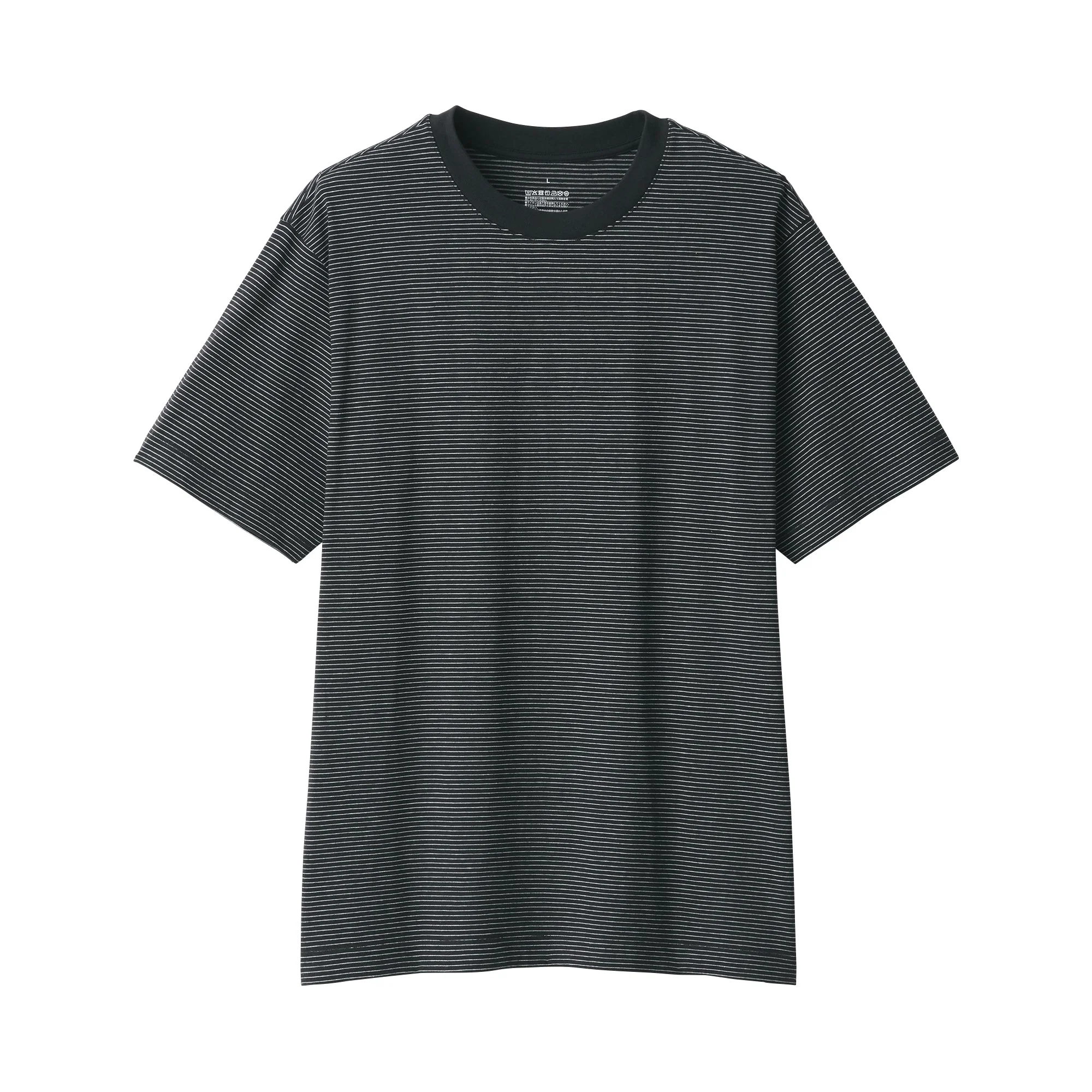 Men's Jersey Crewneck Striped T-Shirt - Image 23
