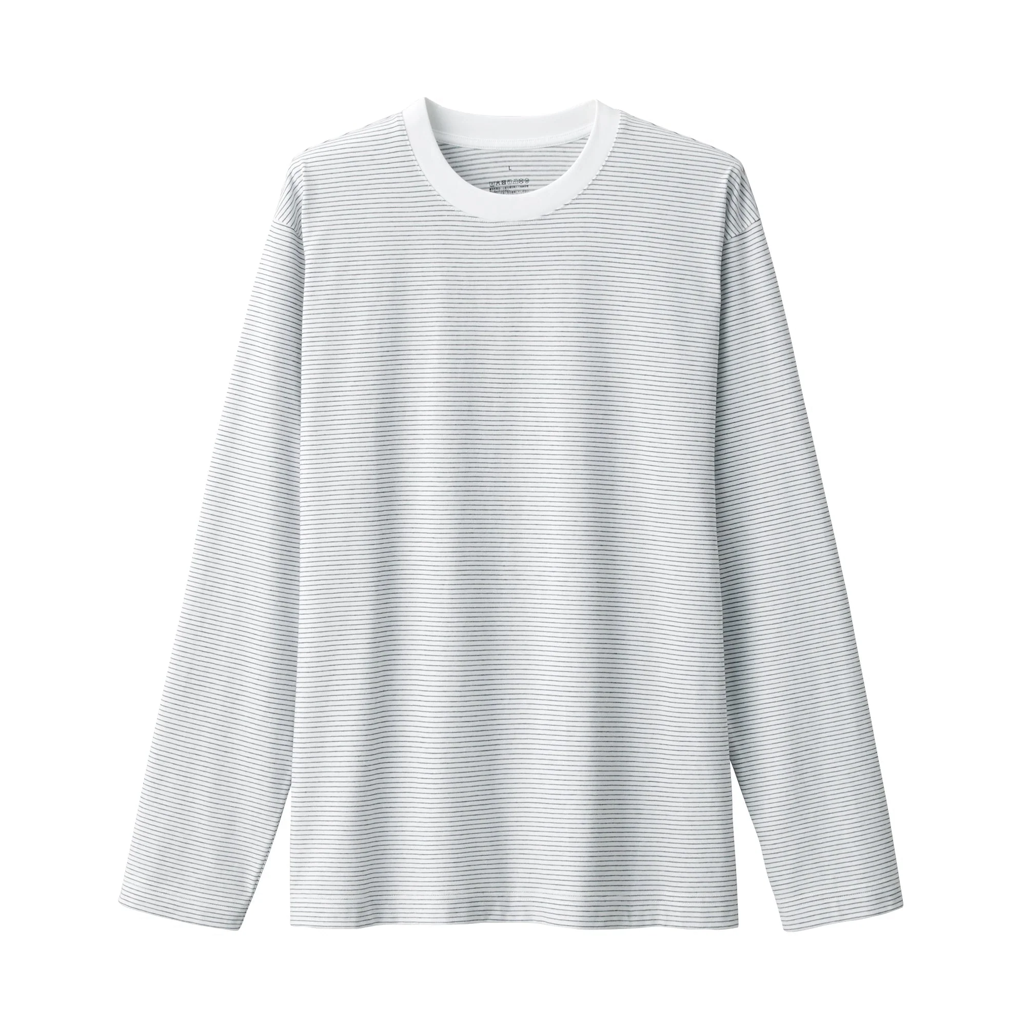 Men's Jersey Crewneck Striped T-Shirt - Image 2