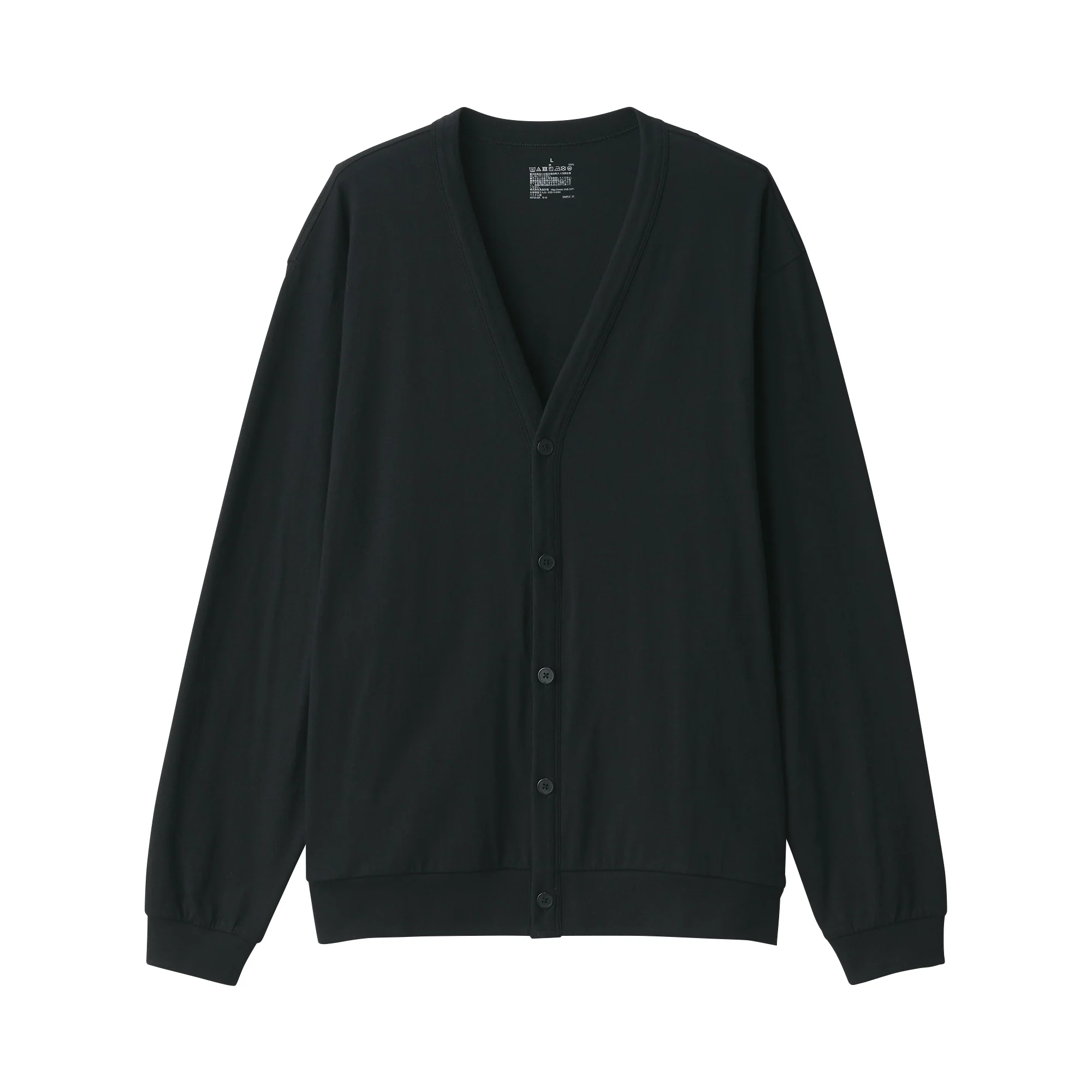 Men's Jersey V Neck Cardigan - Image 18